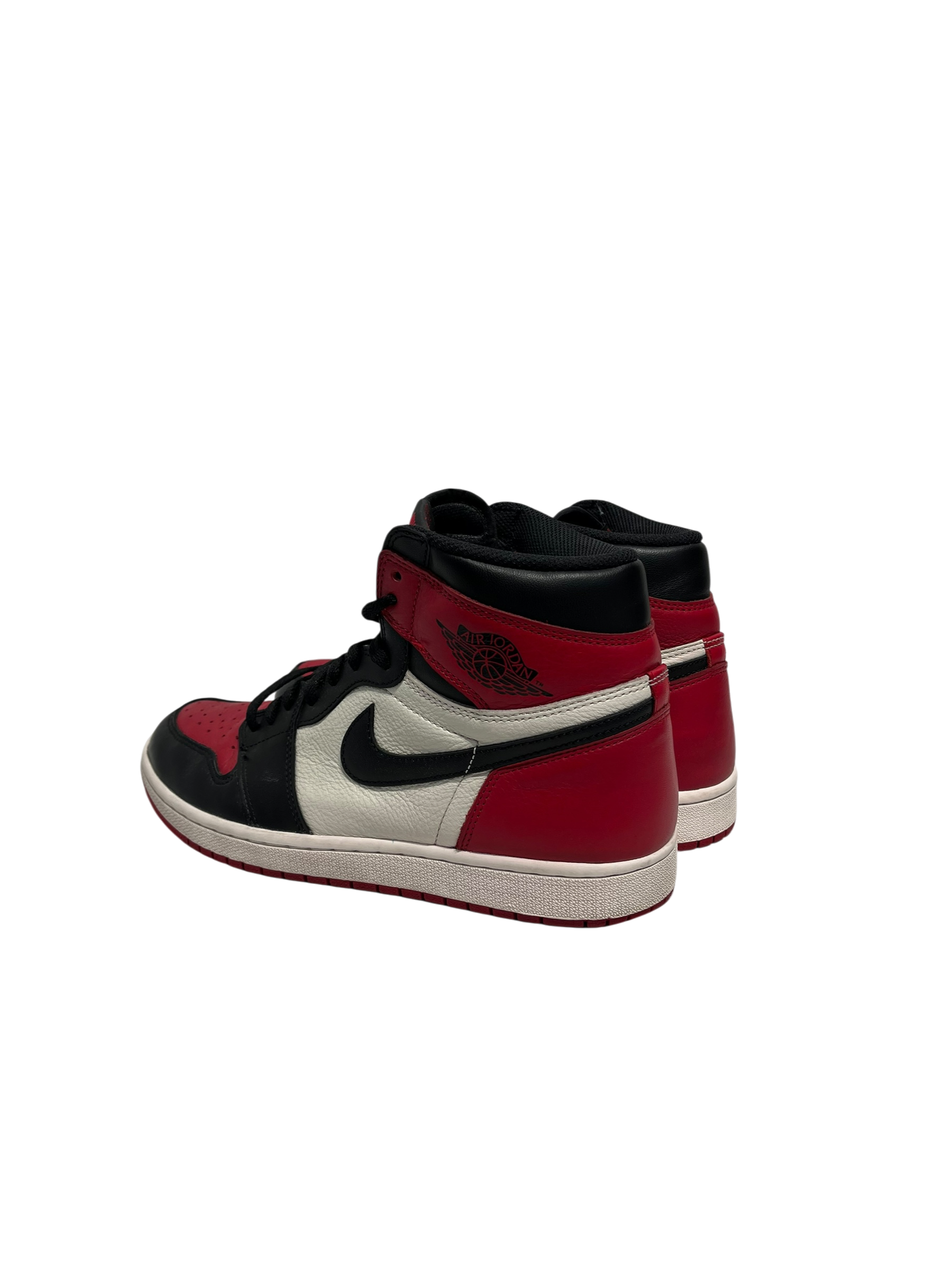 NIKE/Hi-Sneakers/US 11/Leather/RED/1 RETRO HIGH BRED TOE view 2