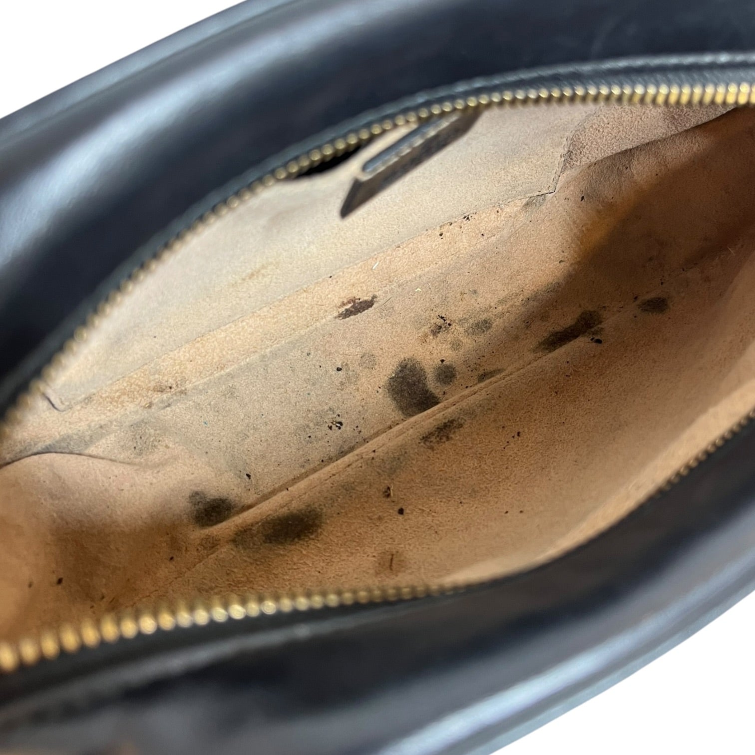 GUCCI/Cross Body Bag/Leather/BLK/Marmont Camera view 5