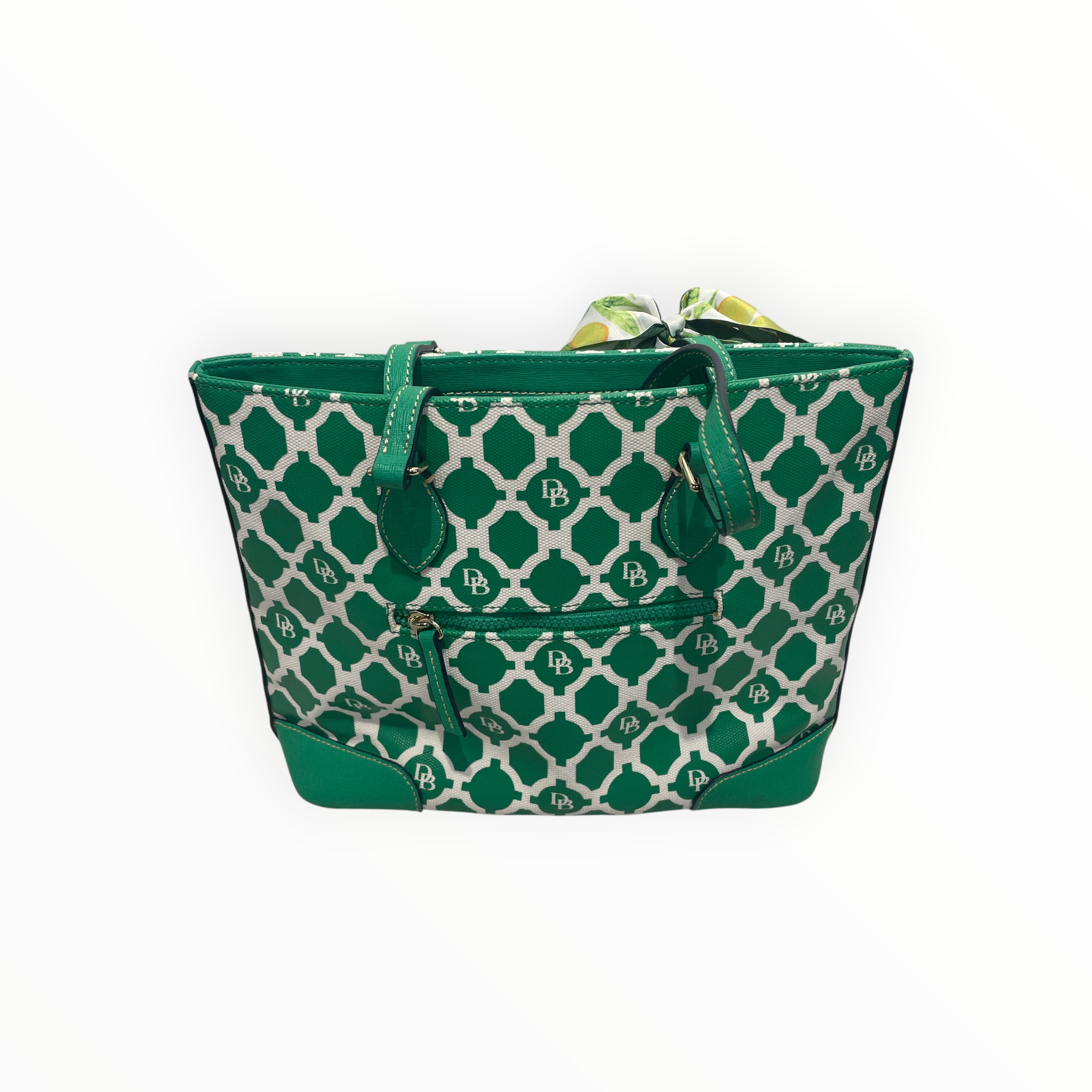 Dooney & Bourke/Tote Bag/Monogram/Leather/GRN/ view 2