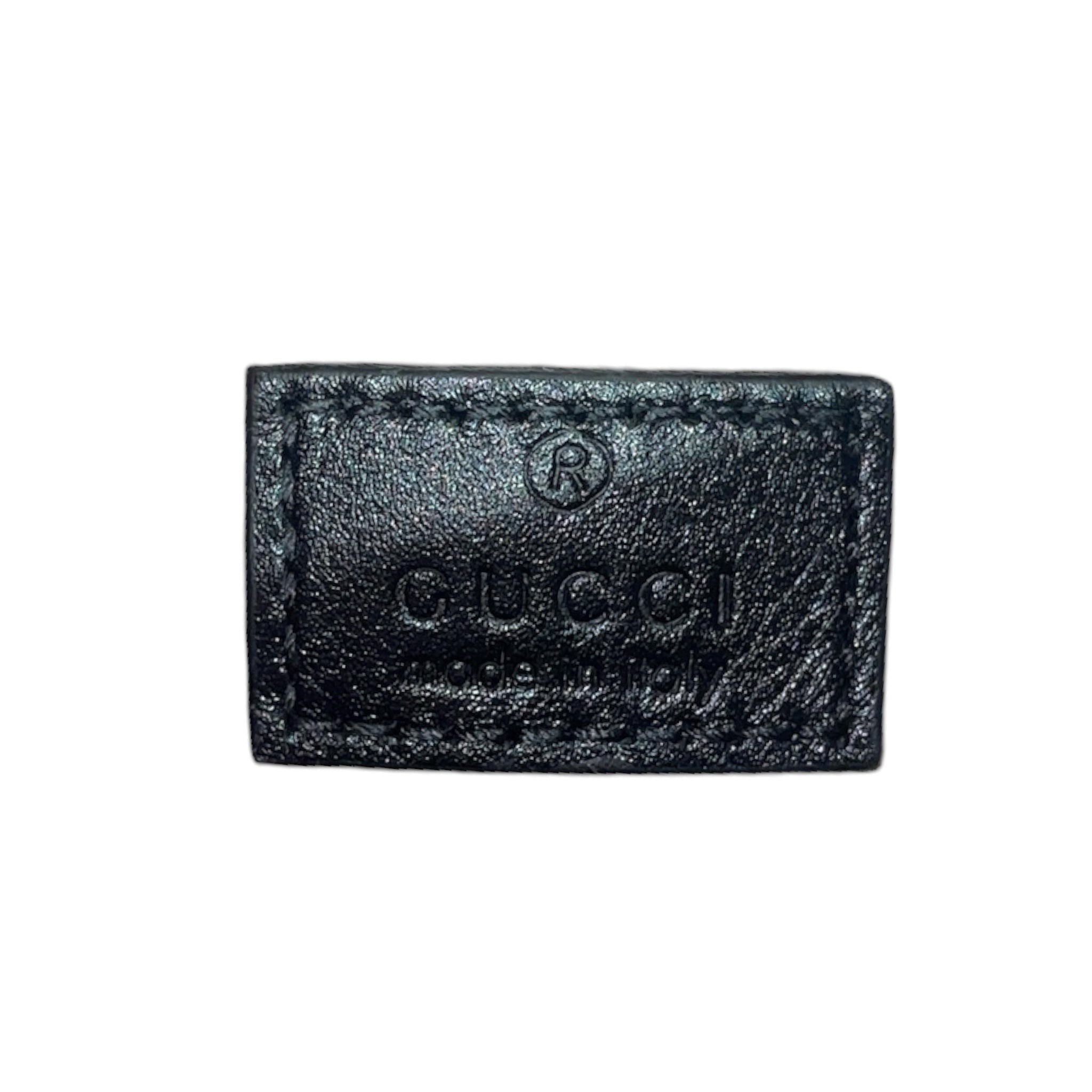 GUCCI/Bag/Leather/BLK/Soho leather crossbody view 4