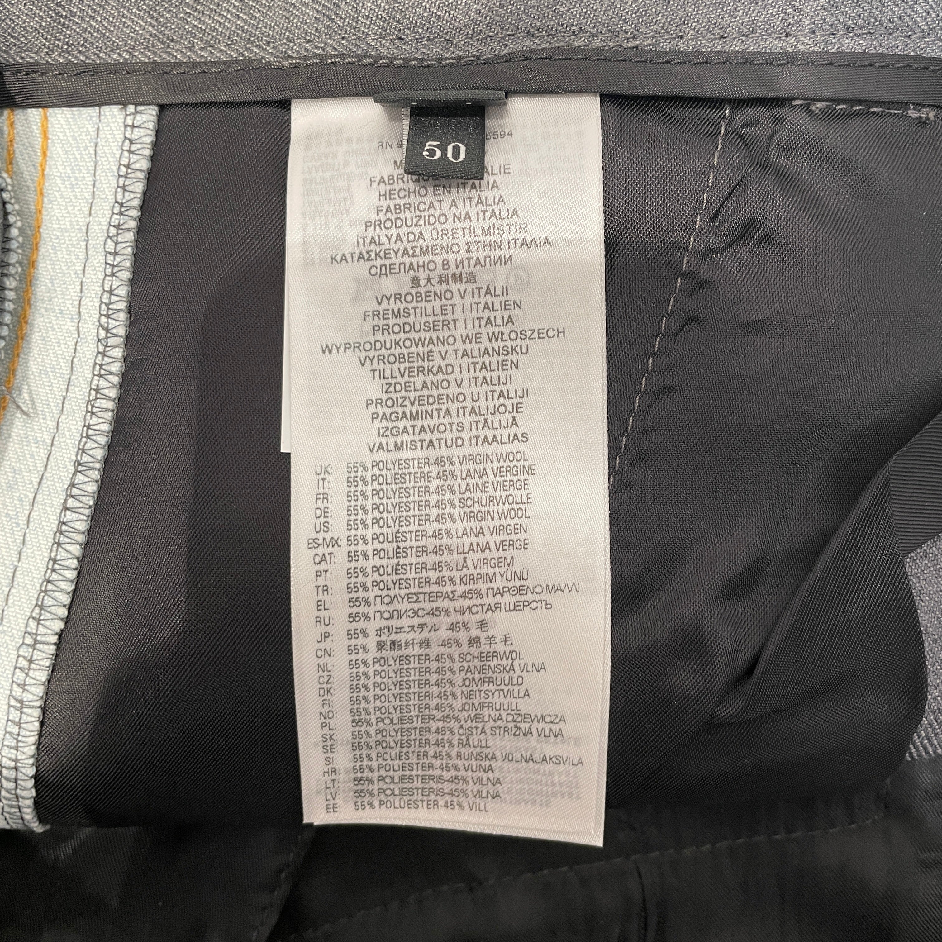 DIESEL/Pants/50/Polyester/GRY/DENIUMSTRIP view 5