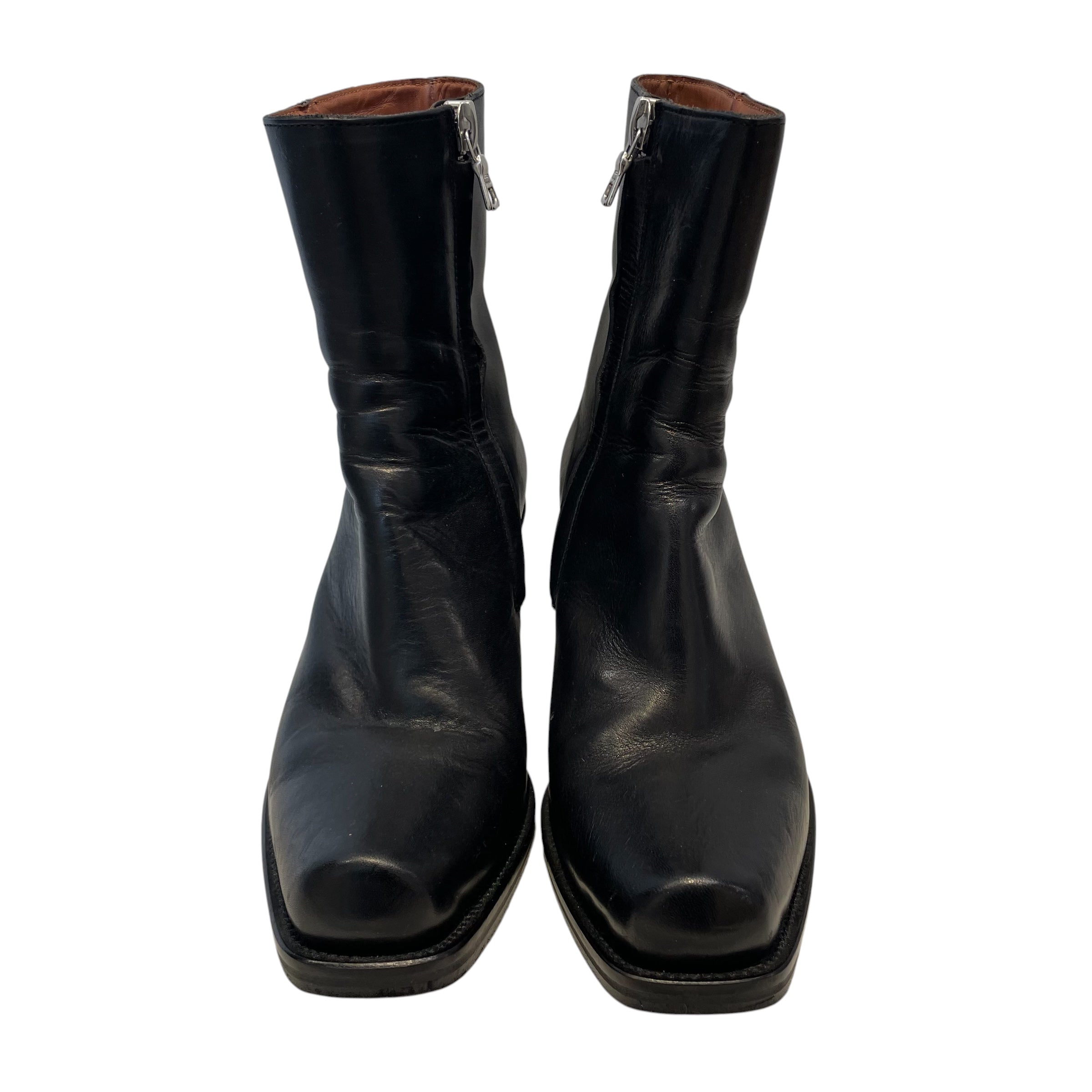 DEMNA GVASALIA/Boots/EU 37/Leather/BLK/ANGLED HEEL view 3