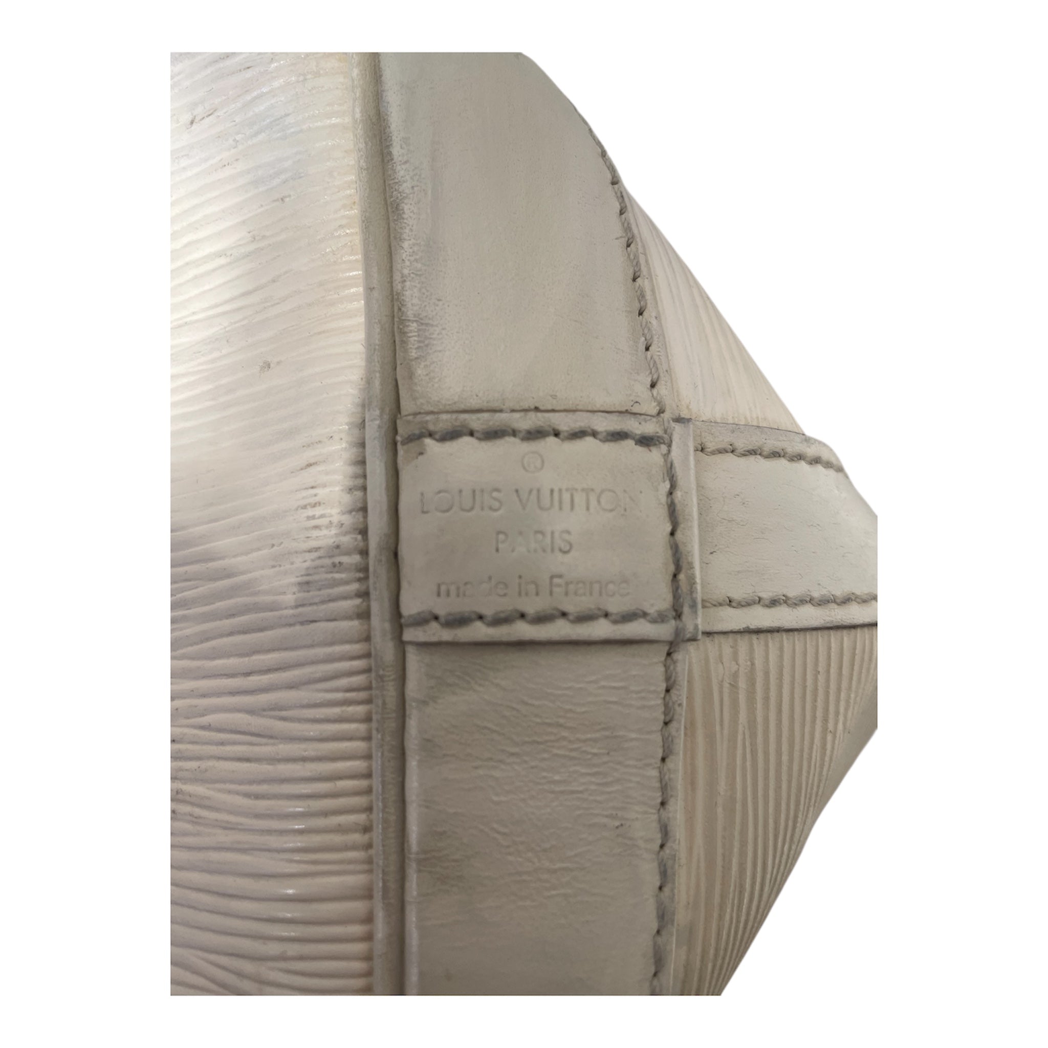 LOUIS VUITTON/Basket Bag/Leather/WHT/Epi Leather Noe Bucket Bag view 5