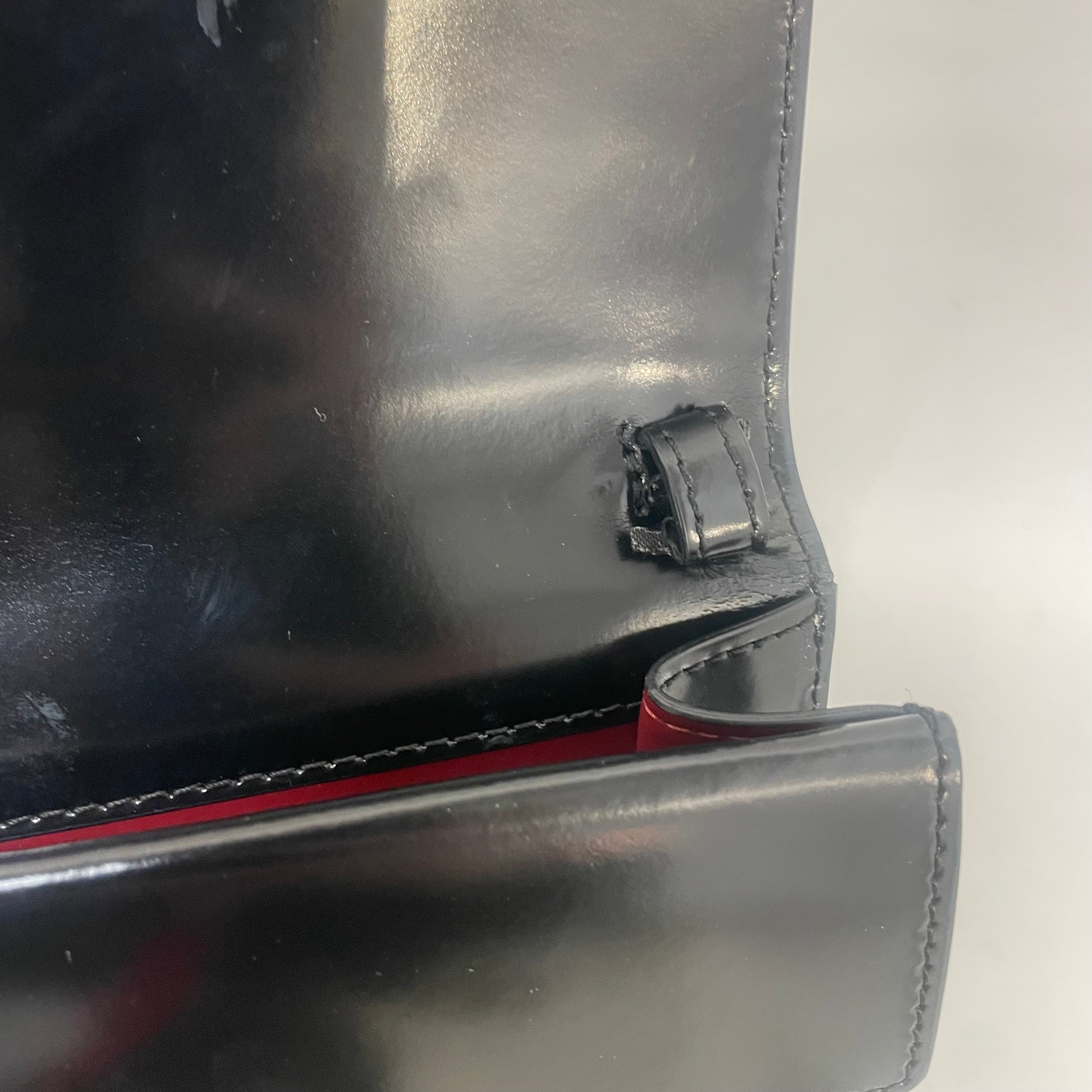 OFF-WHITE/Cross Body Bag/Leather/BLK/JITNEY NOT FOR SALE BAG view 9