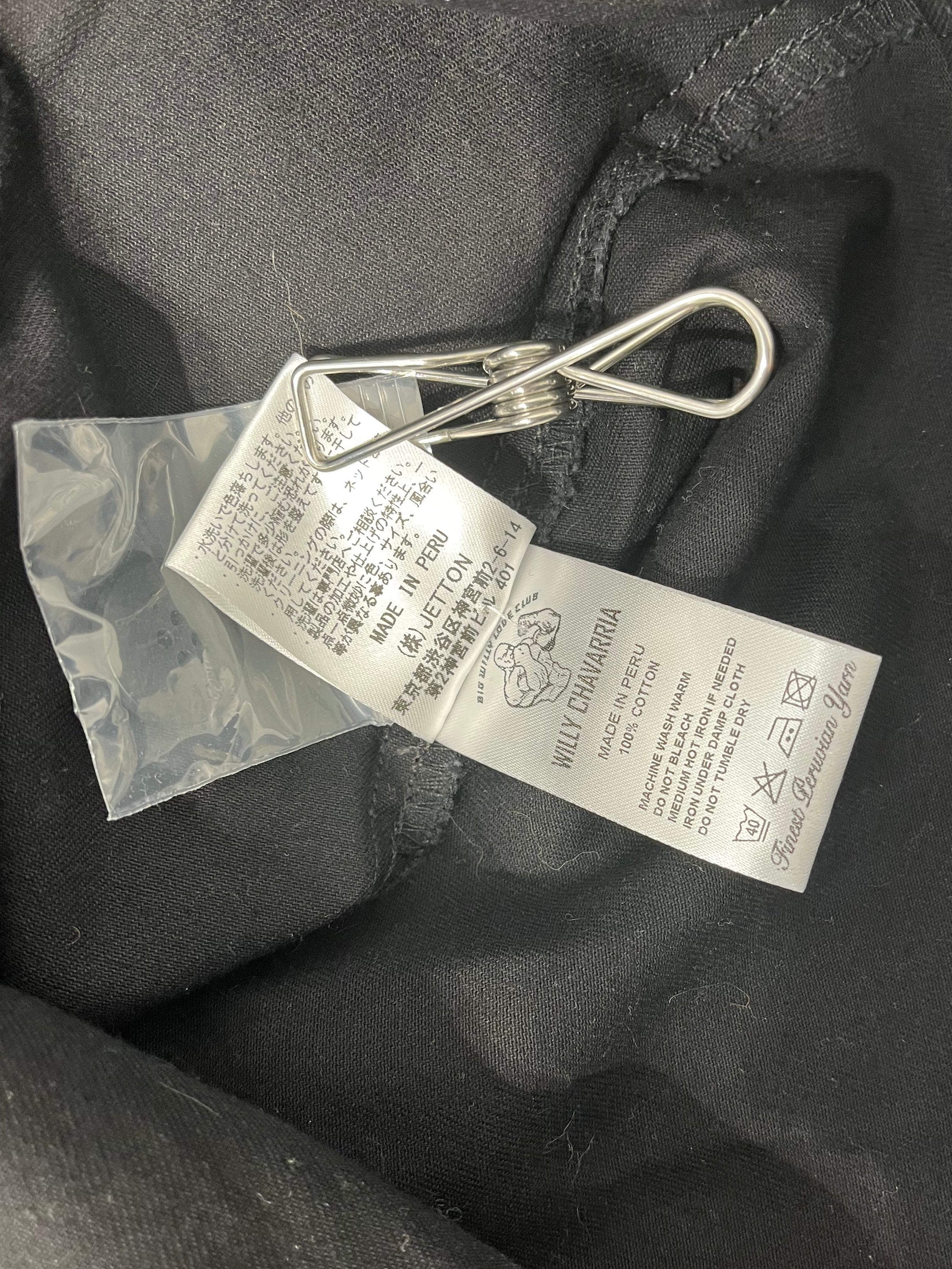 WILLY CHAVARRIA/Jacket/S/BLK/WILLY CHORE COAT BNWT view 4