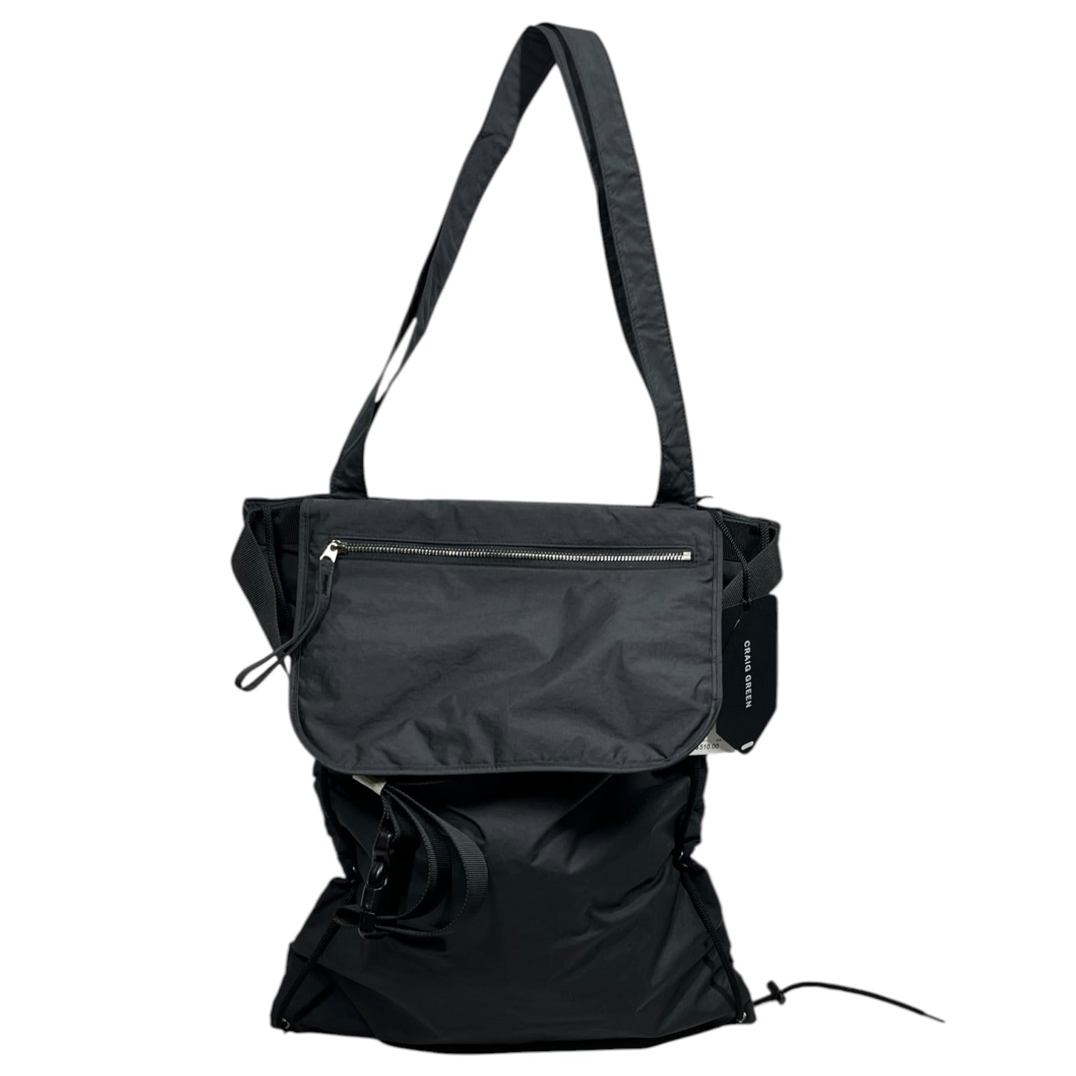 CRAIG GREEN/Cross Body Bag/Nylon/BLK/M MAIN FOLD BAG view 1