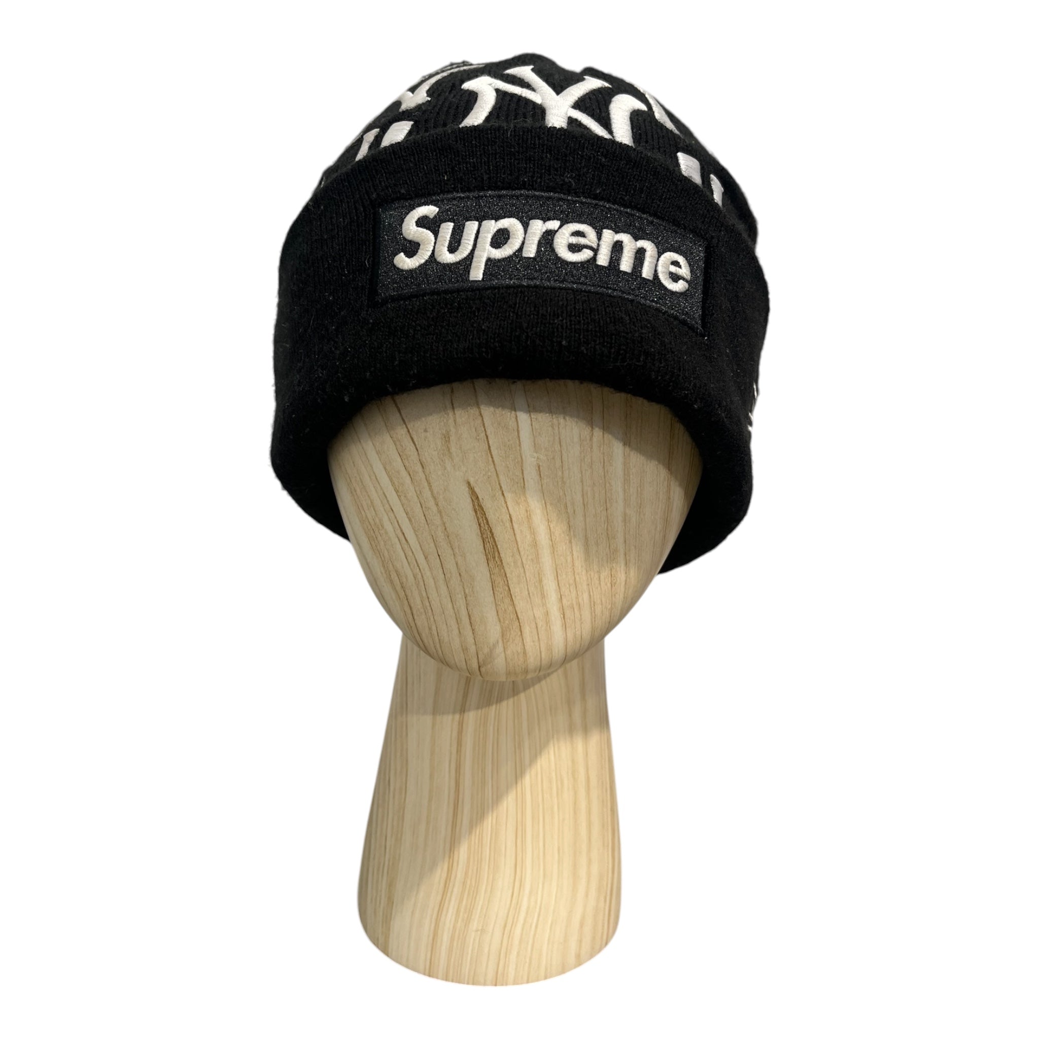 Supreme/NEW ERA/Beanie/Acrylic/BLK/SUPREME NY NEW ERA BEANIE view 1