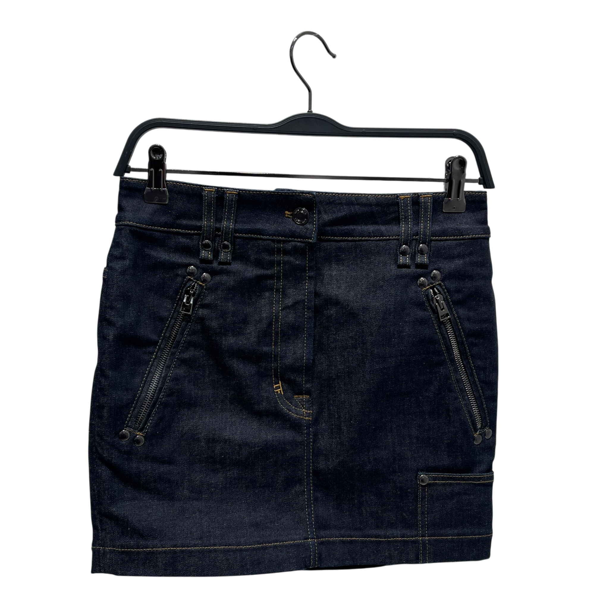 TOM FORD/Skirt/XS/Denim/IDG/cargo zipper denim skirt view 1