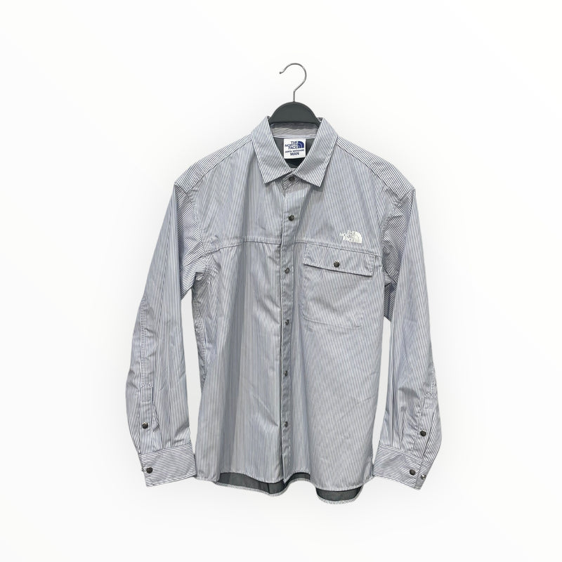 JUNYA WATANABE COMME des GARCONS MAN/eYe JUNYA WATANABE MAN/THE NORTH FACE/Jacket/L/Cotton/BLK/Stripe/WI-B906