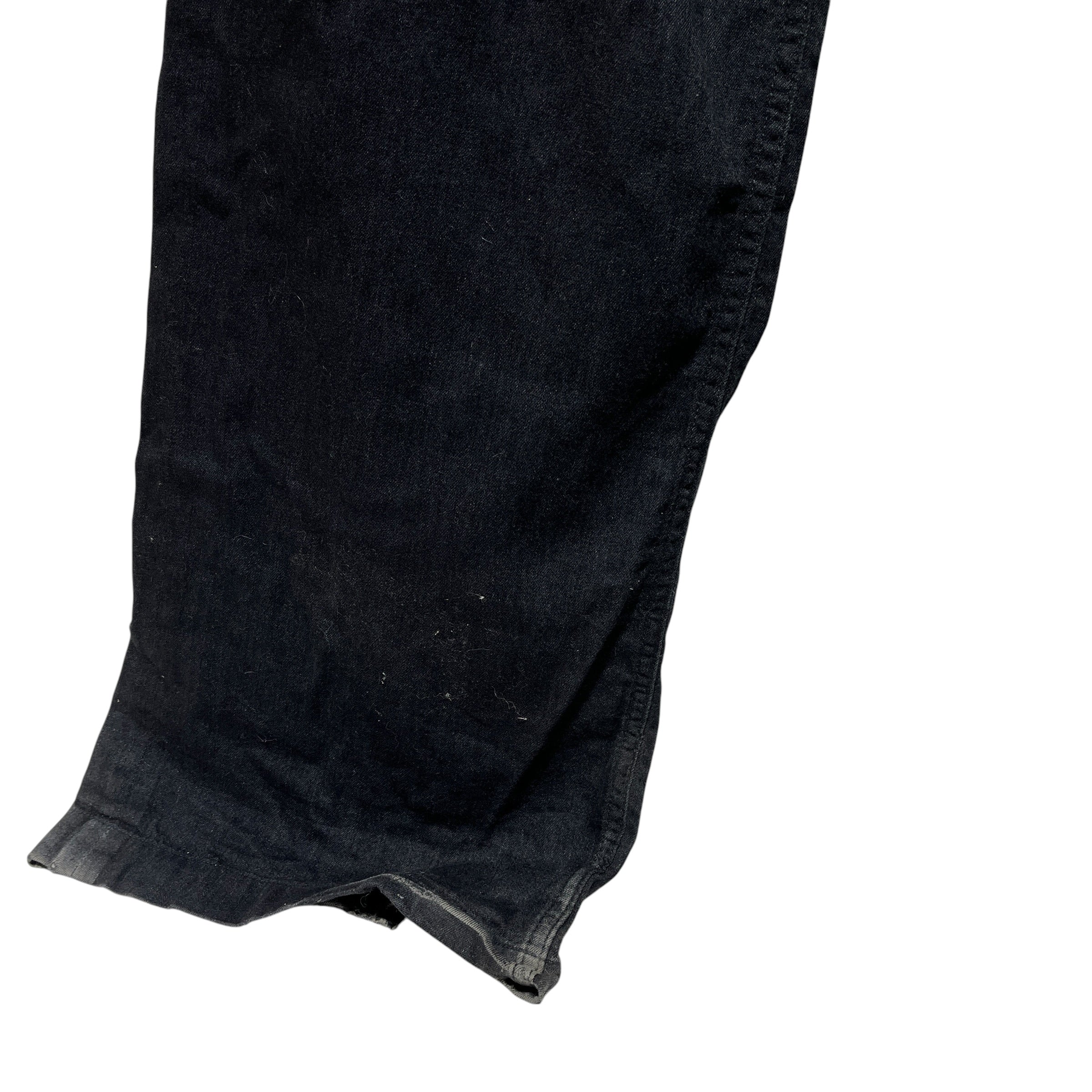 RICK OWENS DRKSHDW/Cargo Pants/33/Denim/BLK/geth cargo (selvedge) view 6