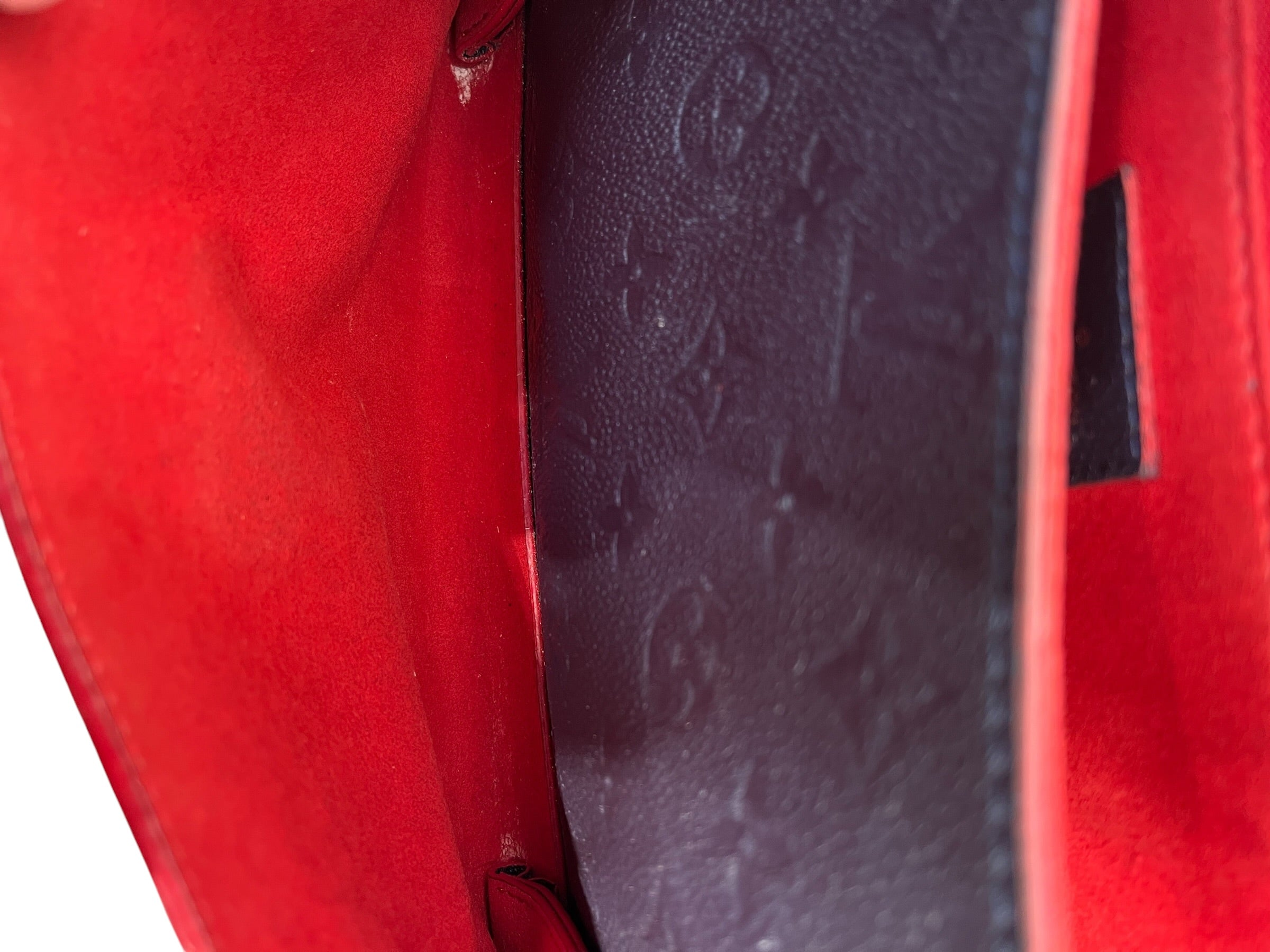 LOUIS VUITTON/Bag/Leather/NVY/VAVIN PM NAVY/RED view 13