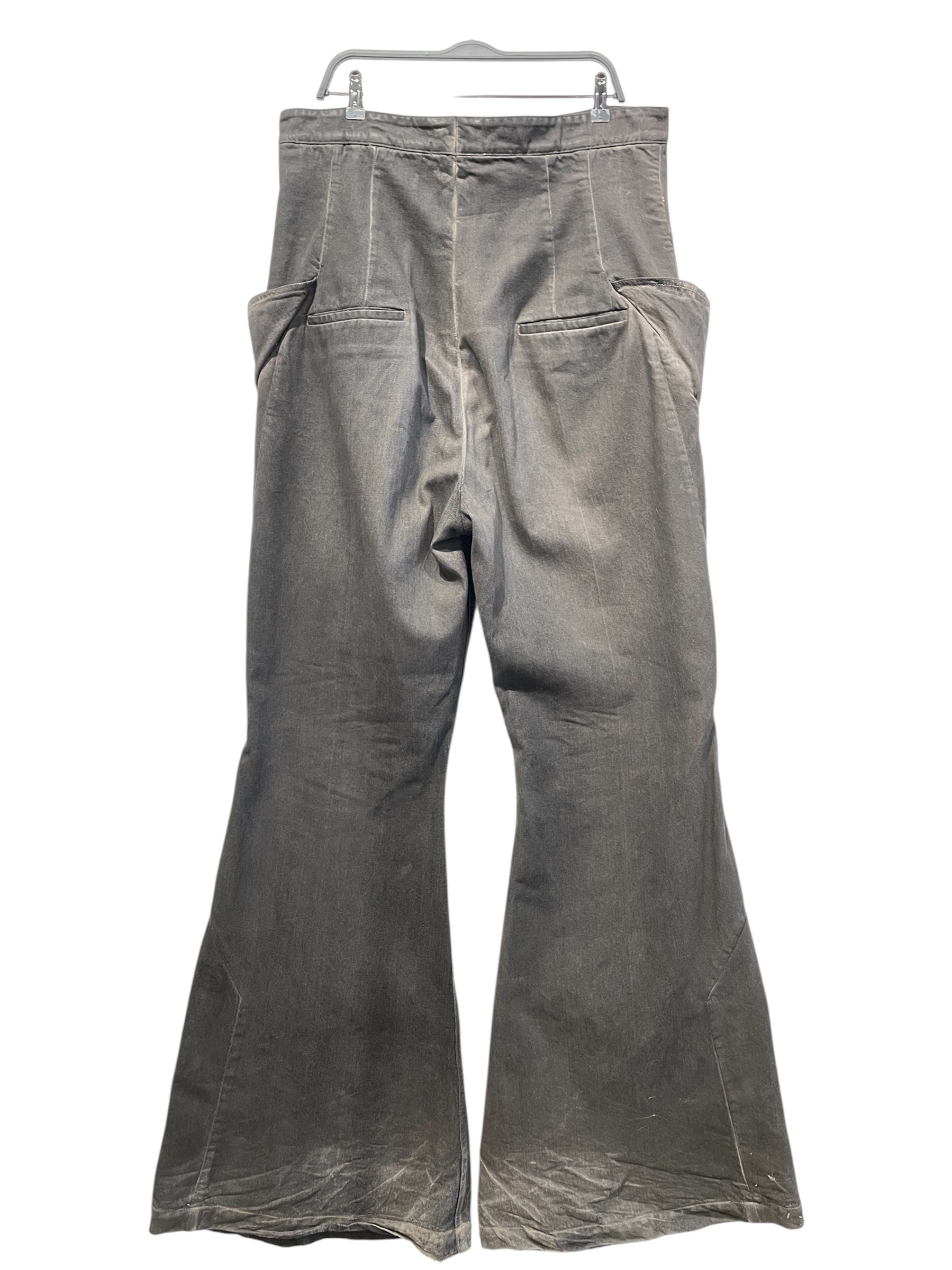 Rick Owens/Bootcut Pants/44/Denim/GRY/High-waisted/ view 2