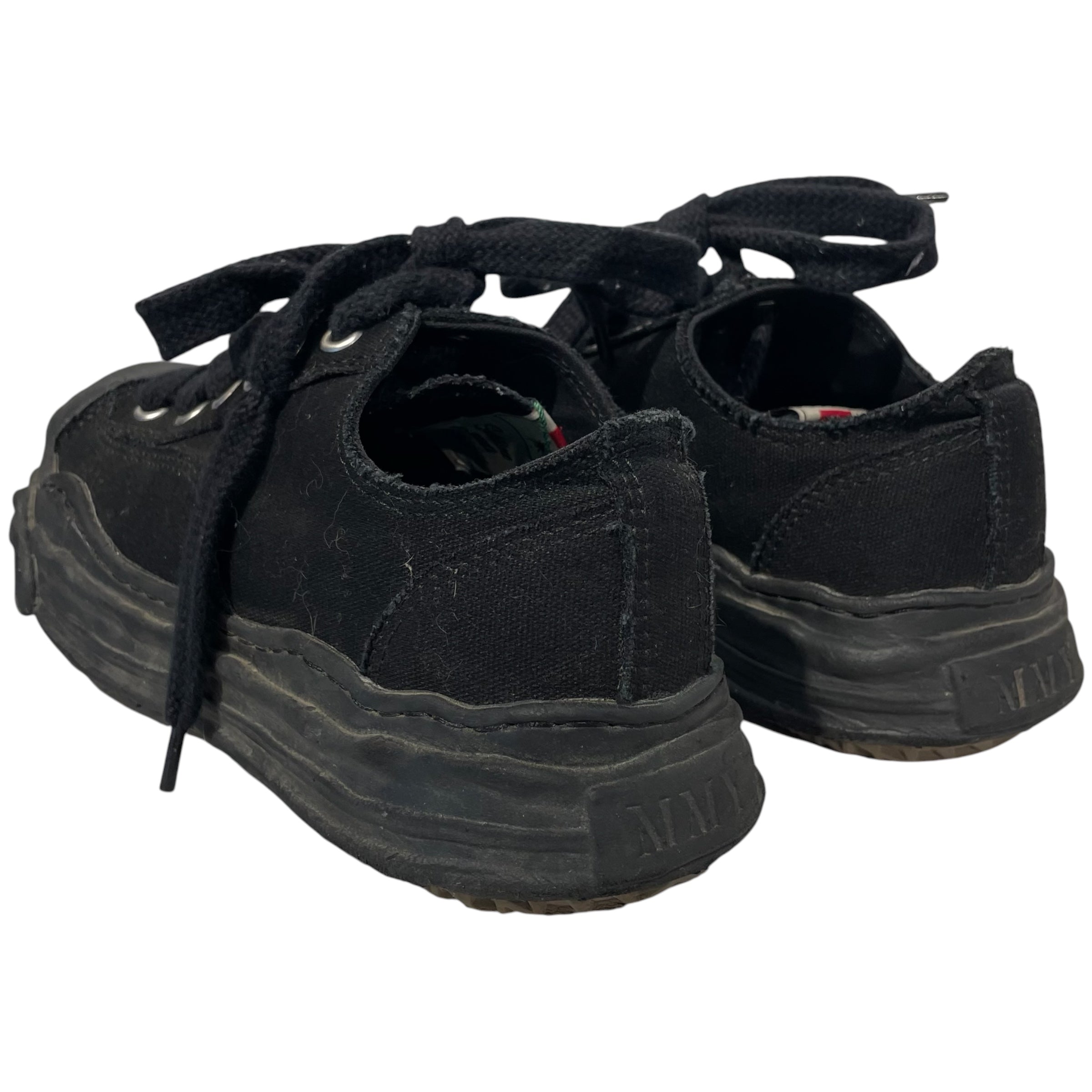 MIHARA YASUHIRO/Low-Sneakers/EU 42/Cotton/BLK/A05FW702 view 2