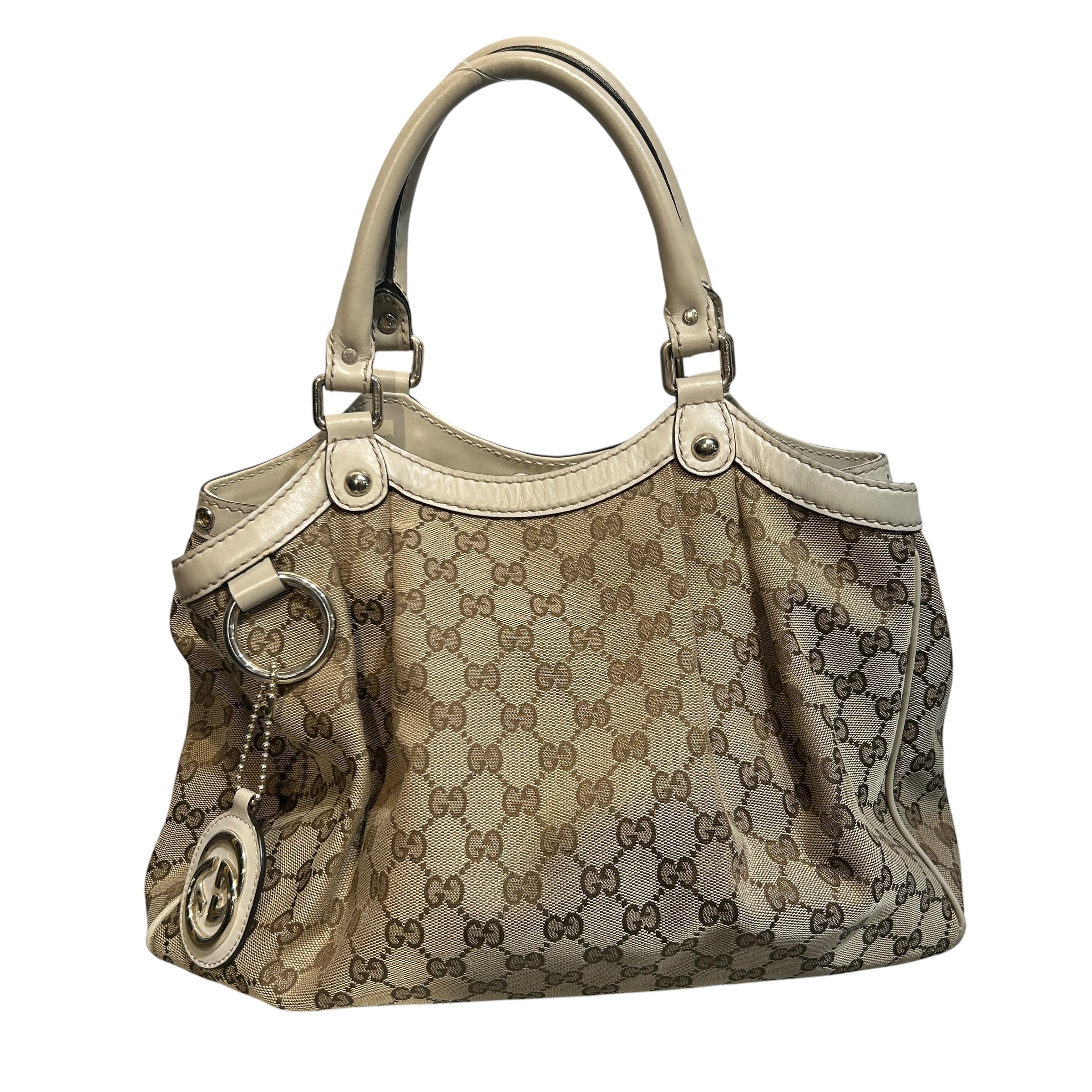 GUCCI/Tote Bag/Monogram/BRW/Sukey Tote view 1