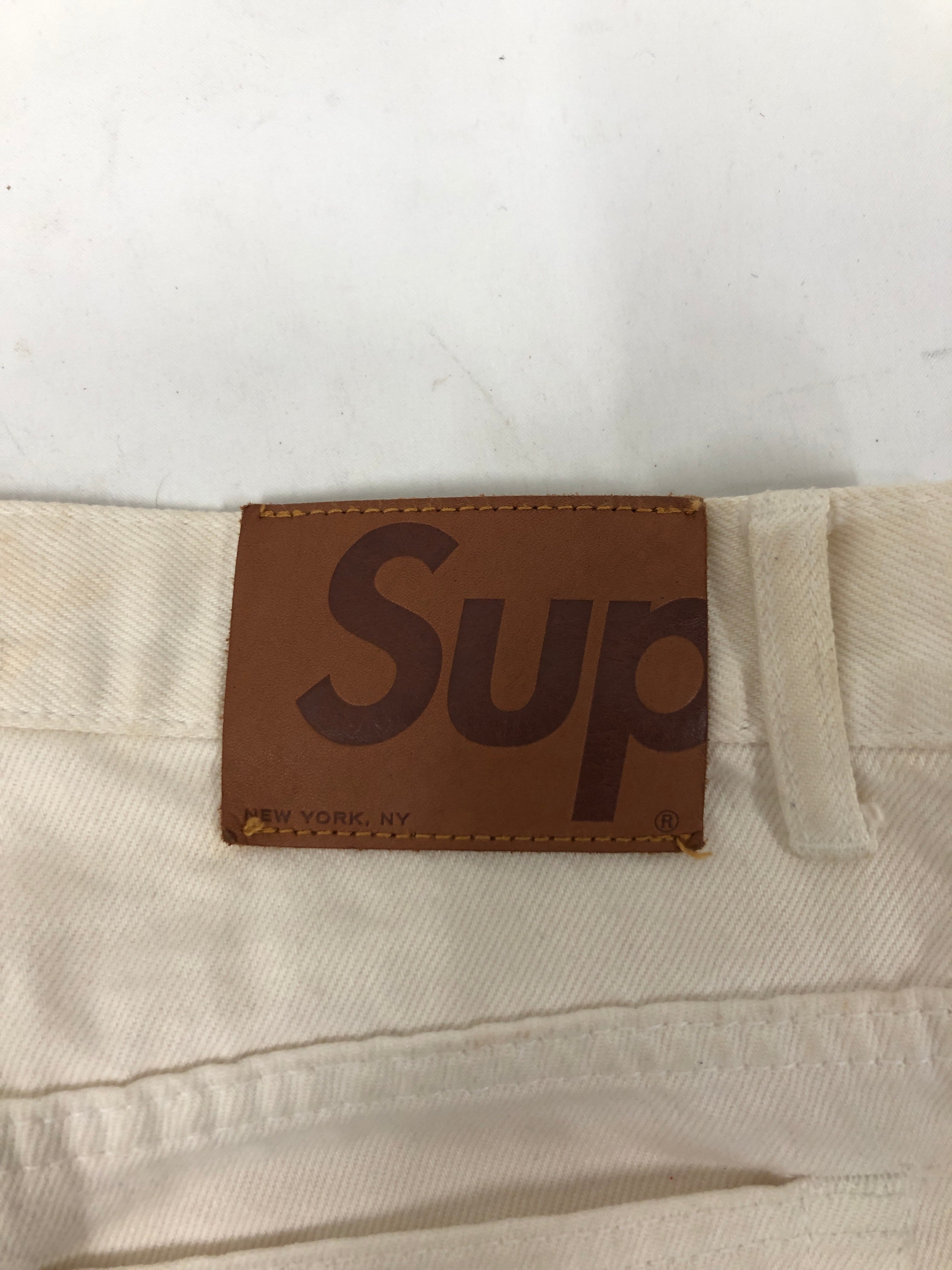 Supreme/Pants/36/Cotton/WHT/All Over Print/DAIDO MORIYAMA PRINT view 4