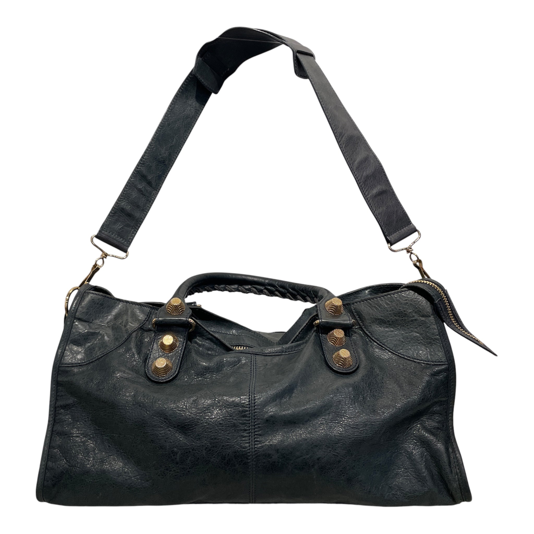 BALENCIAGA/Tote Bag/Leather/GRN/Giant 21 Gold view 2