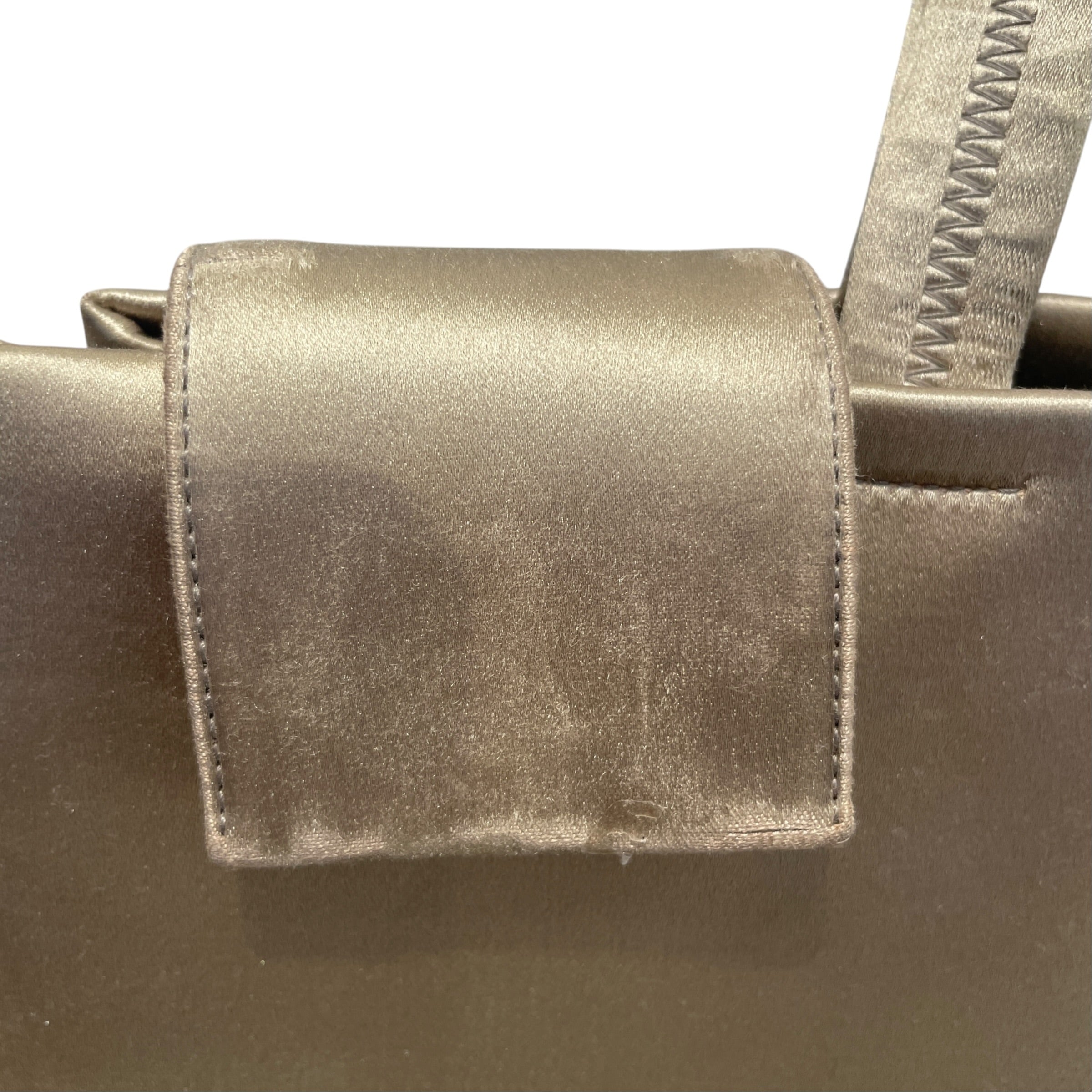 PRADA/Tote Bag/Cotton/BEG/Triangle City Tote view 8