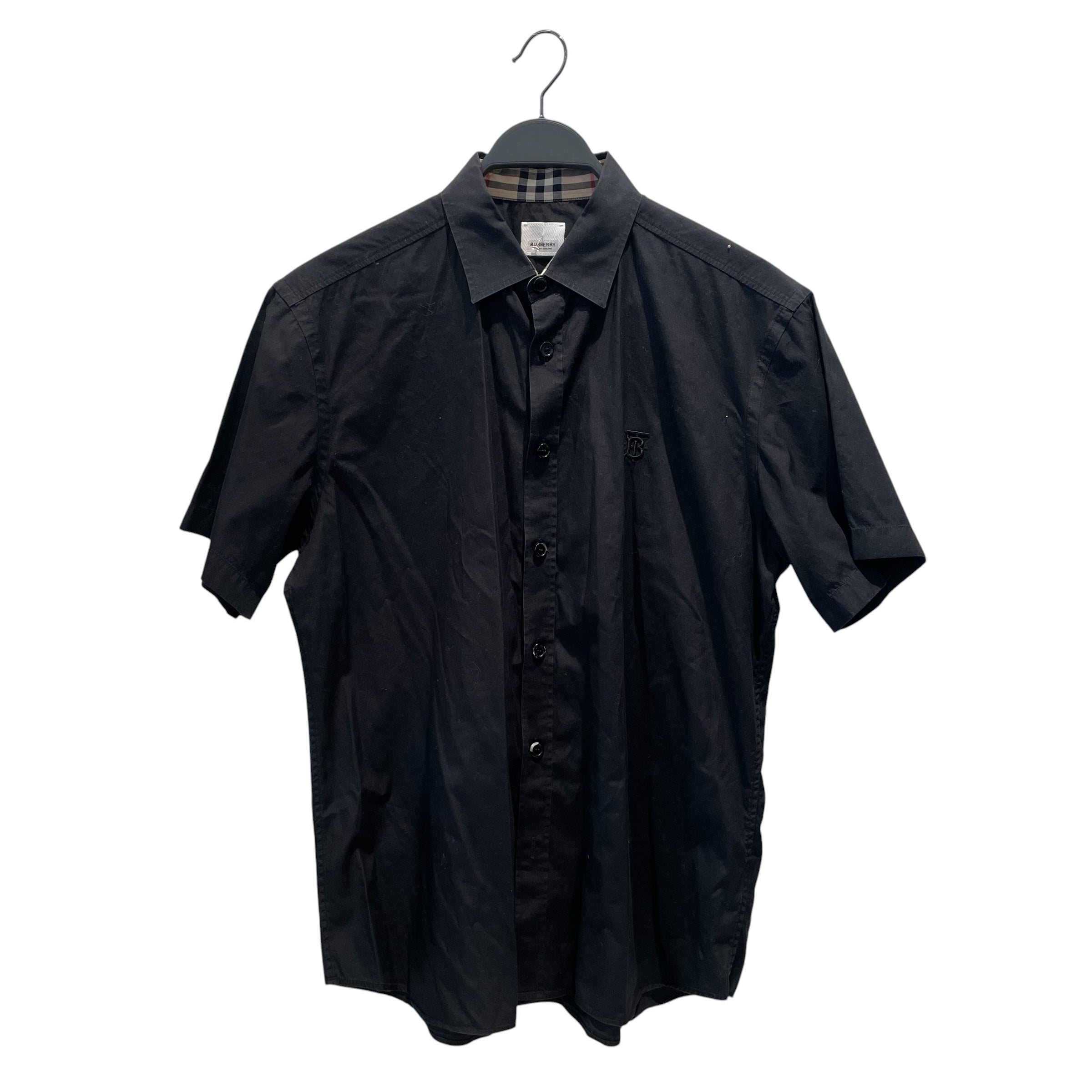 BURBERRY LONDON/Polo Shirt/XL/Cotton/BLK/SMALL EMBROIDERD LOGO view 1