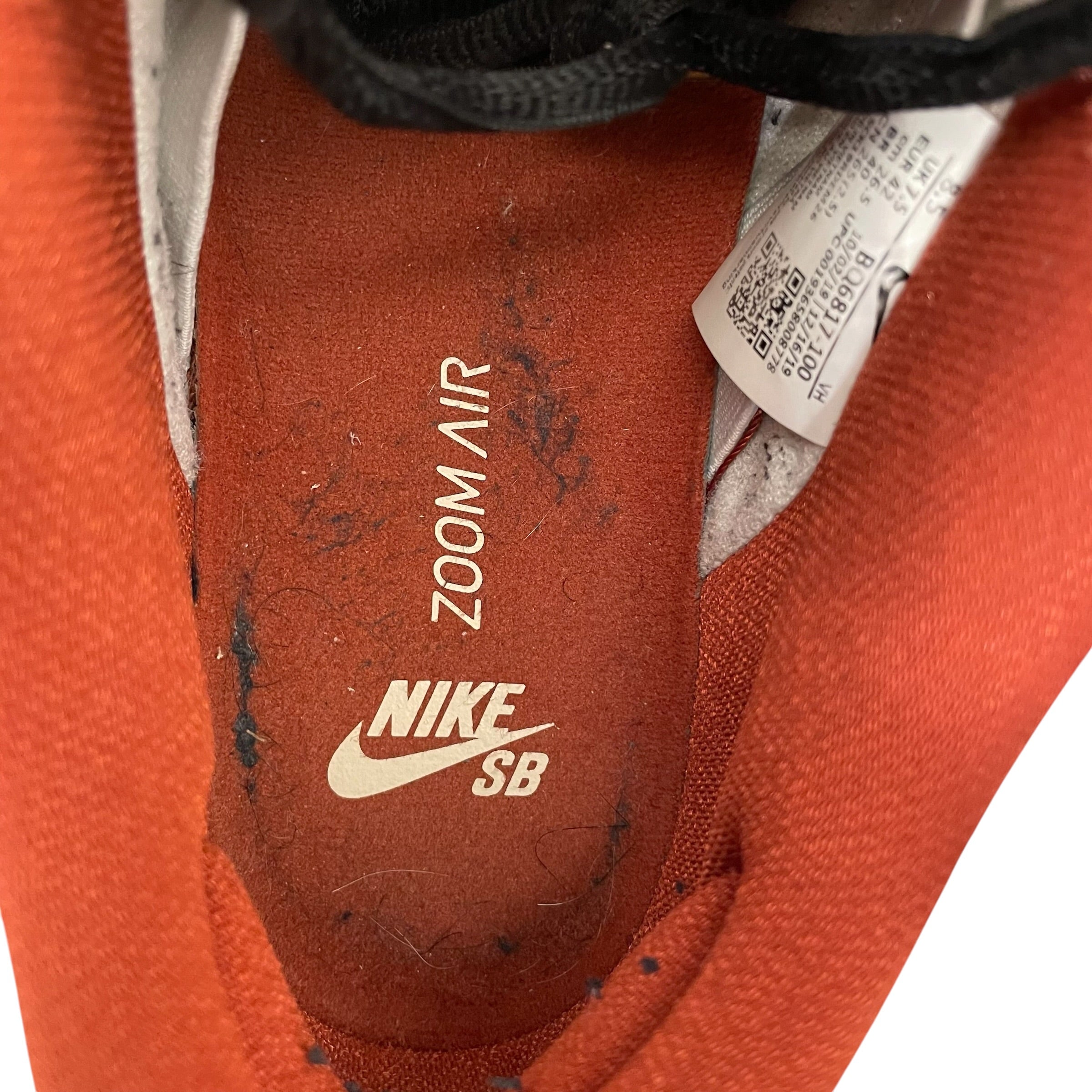 NIKE/Low-Sneakers/US 8.5/Suede/CRM/NIKE SB DUNK MUSLIN view 6
