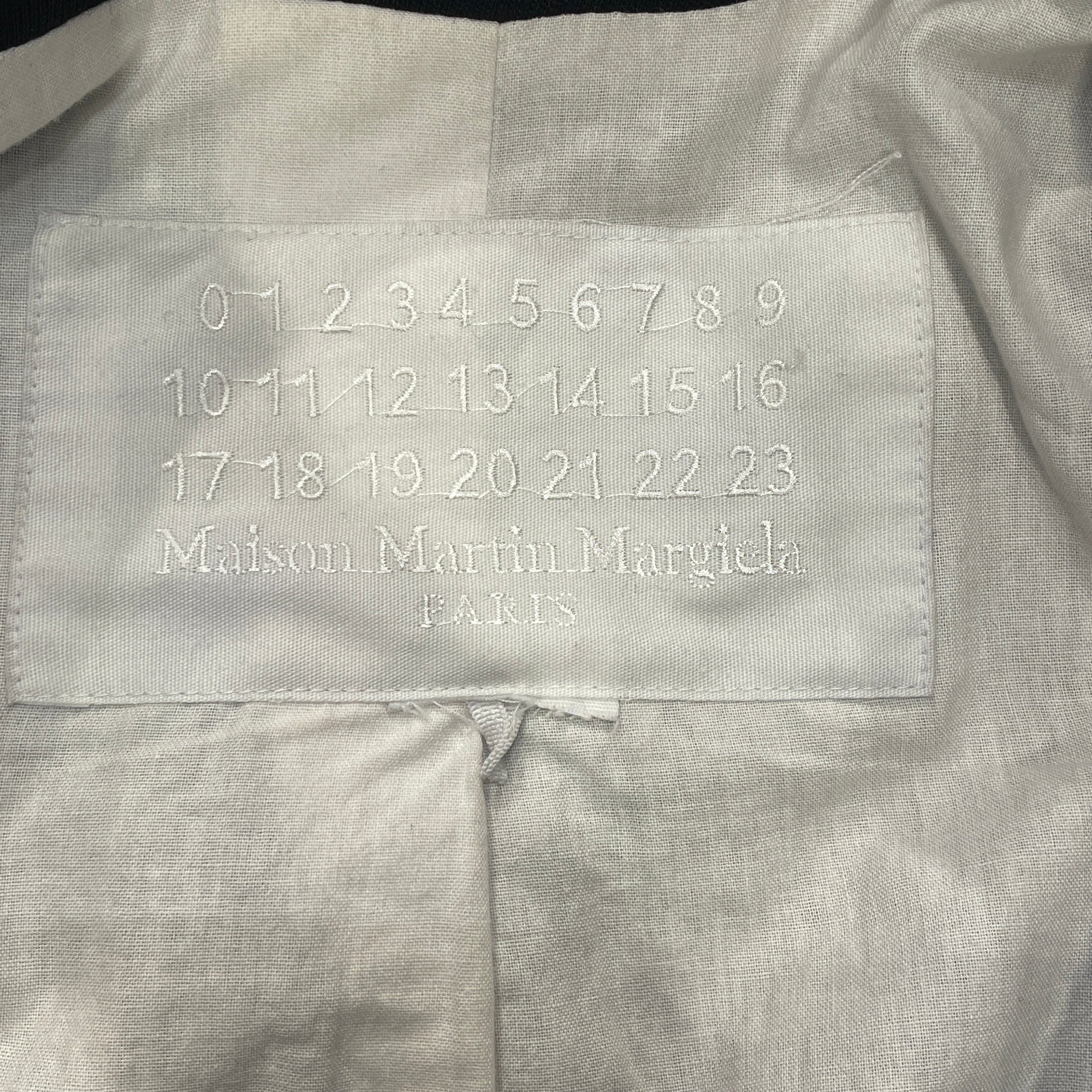 Maison Margiela/Tailored Jkt/2/Cotton/BLK/XHM view 4