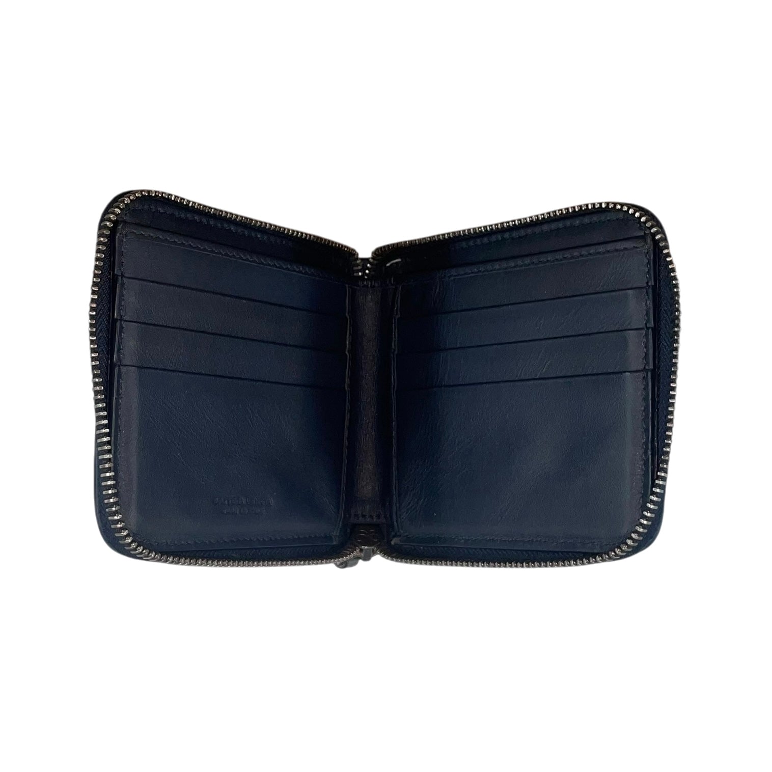 BOTTEGA VENETA/Bifold Wallet/Leather/NVY/L's/S01350087Q/NEW view 2
