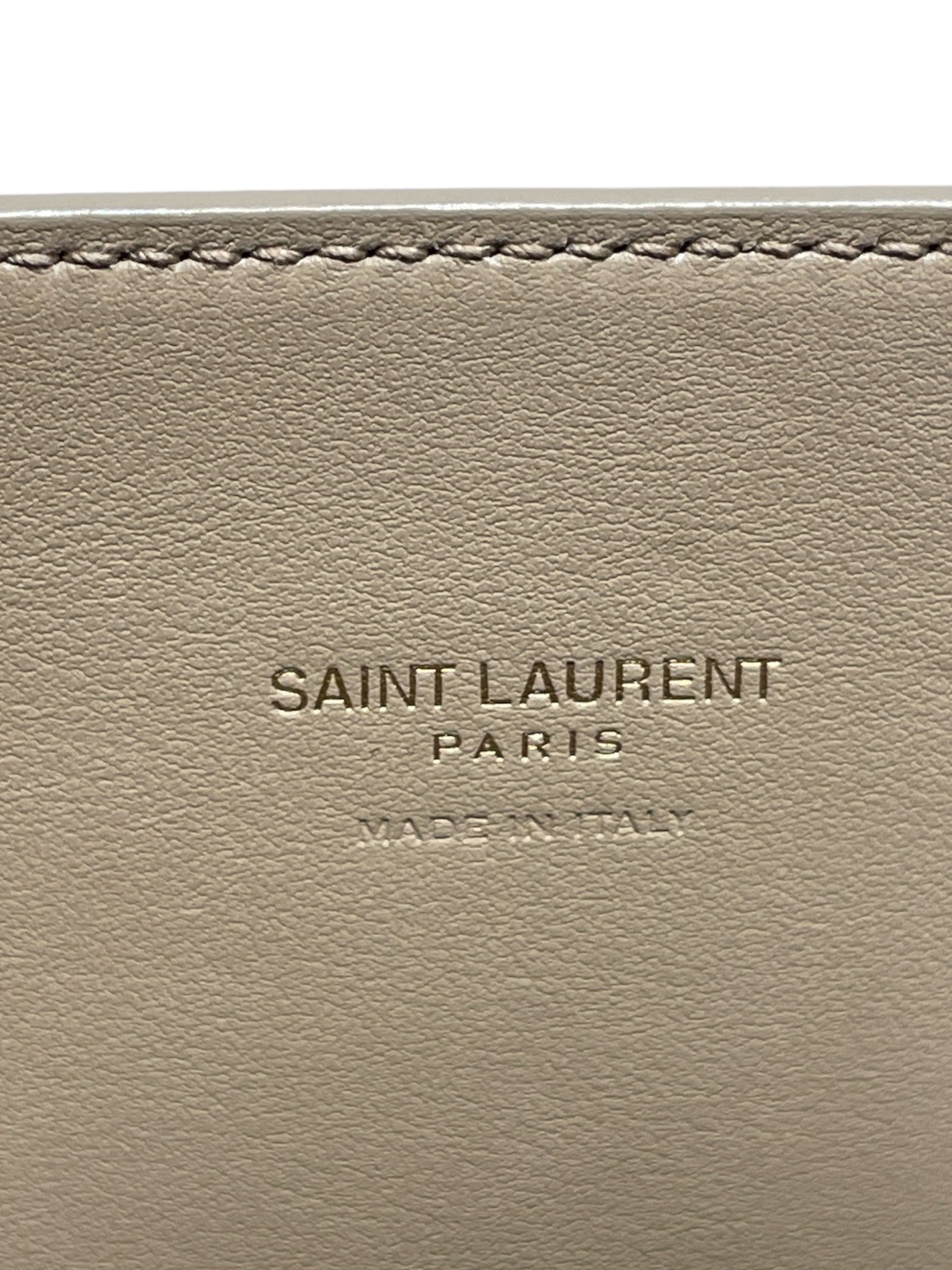 SAINT LAURENT/Hand Bag/Leather/BEG/Sac De Jour view 4