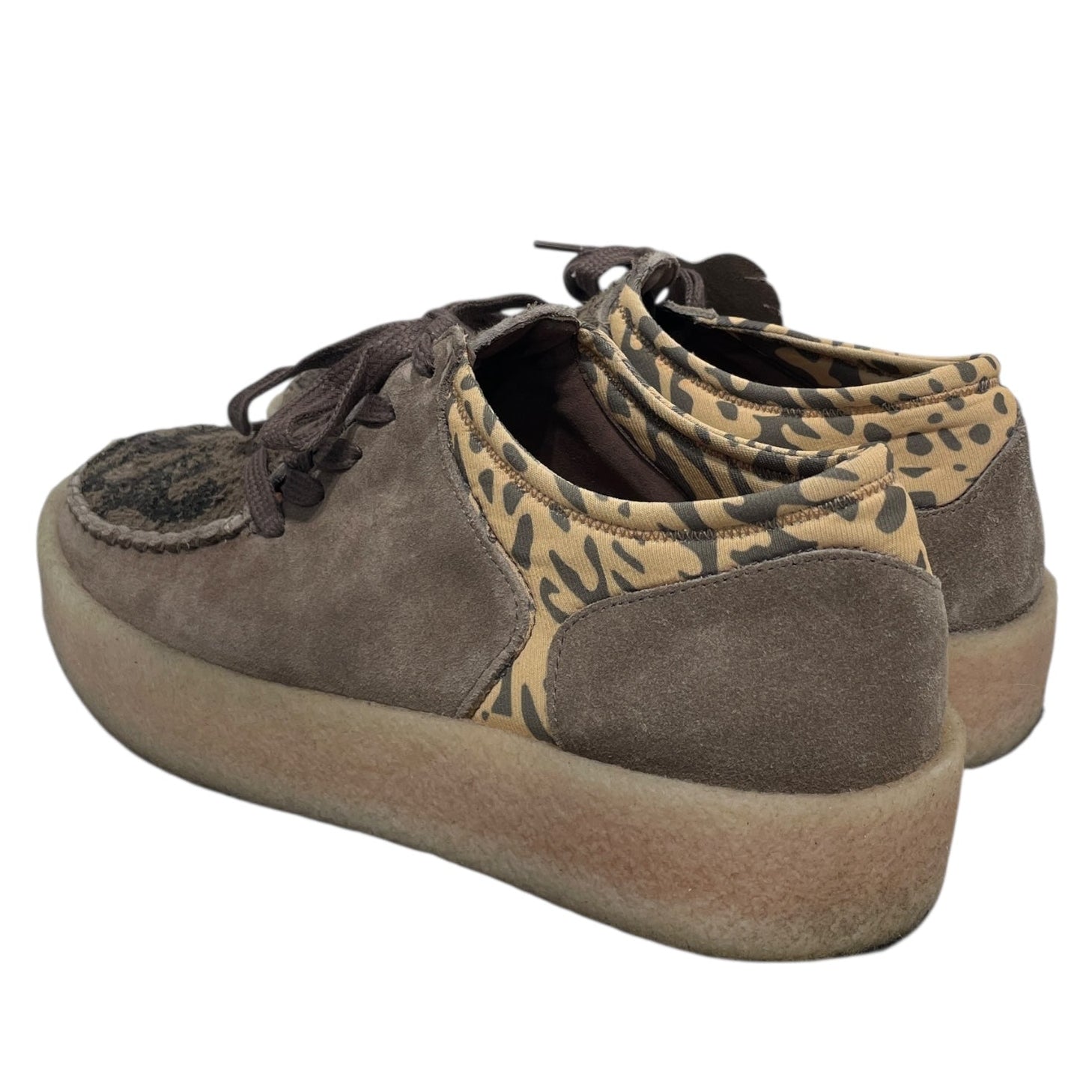 Clarks/Low-Sneakers/US 11/Graphic/Suede/BRW/salehe bembury view 2