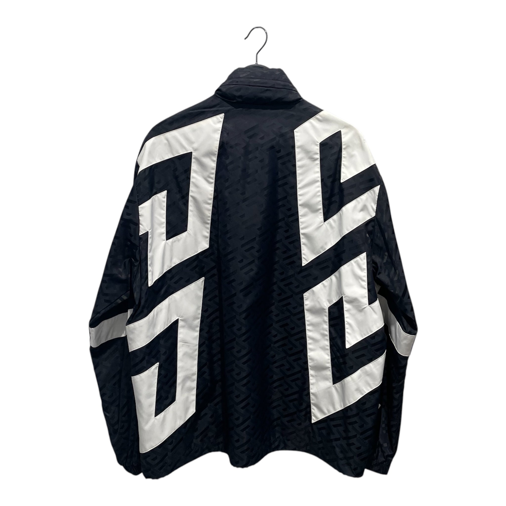 VERSACE/Windbreaker/48/Nylon/BLK/All Over Print/La Greca Windbreaker view 2