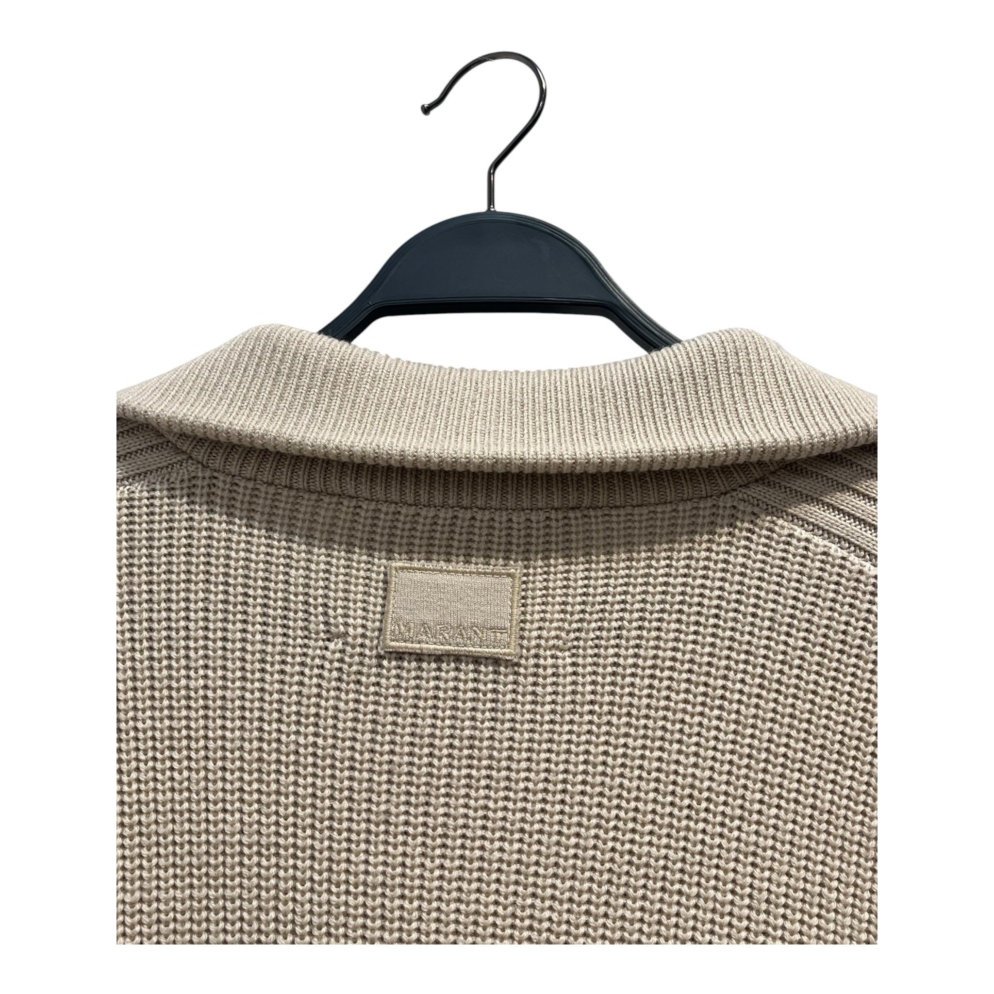 ISABEL MARANT/Heavy Cardigan/L/Wool/BEG/HEAVY KNIT BENNY SWEATER view 5