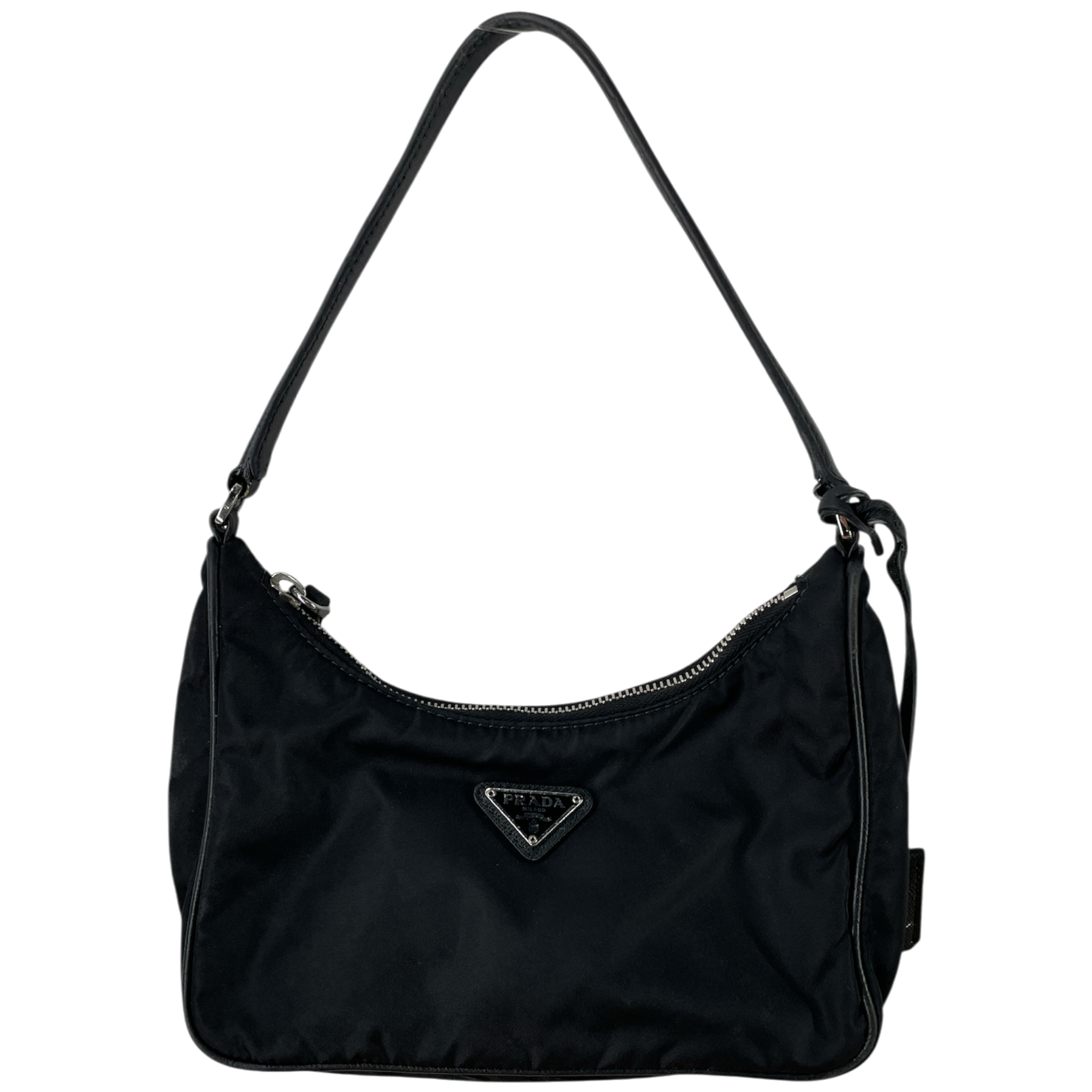 PRADA/Hand Bag/Nylon/BLK/re-edition 2005 view 1