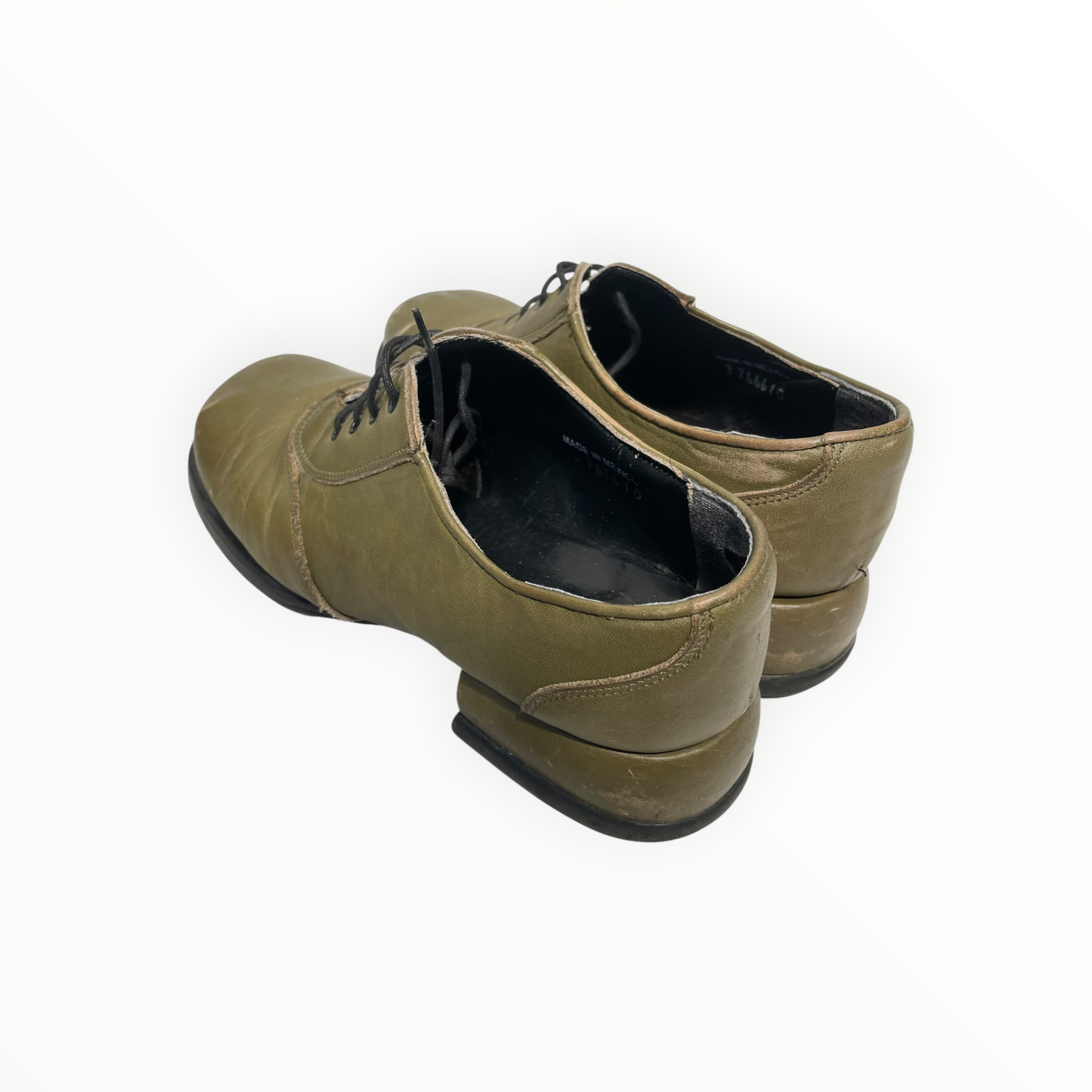 JOHN FLUEVOG/Shoes/US 8/Leather/GRN/SQUARE TOE SHOES view 2
