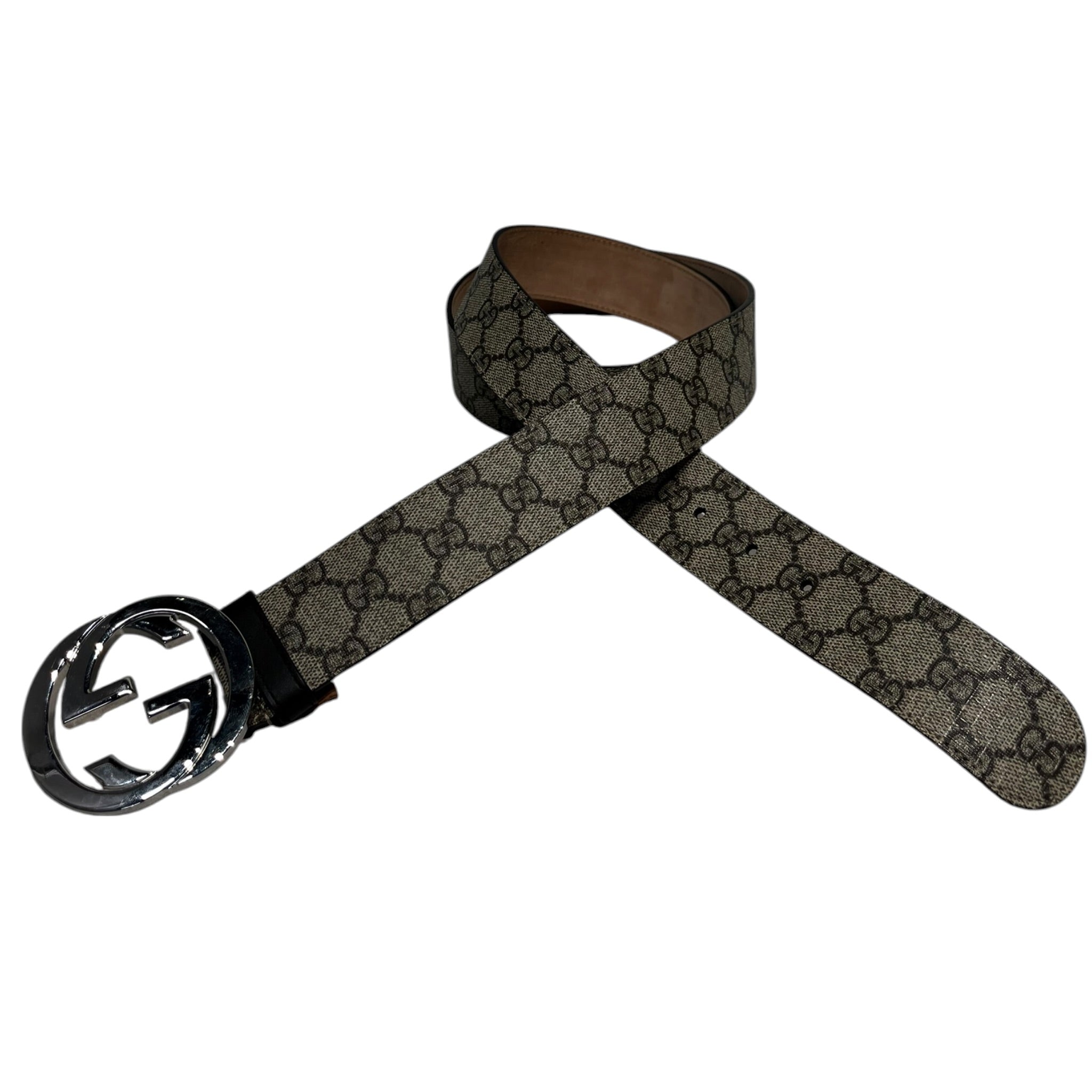 GUCCI/Belt/Monogram/BRW/M's/400593 UQLAC 110-44 214351 view 2