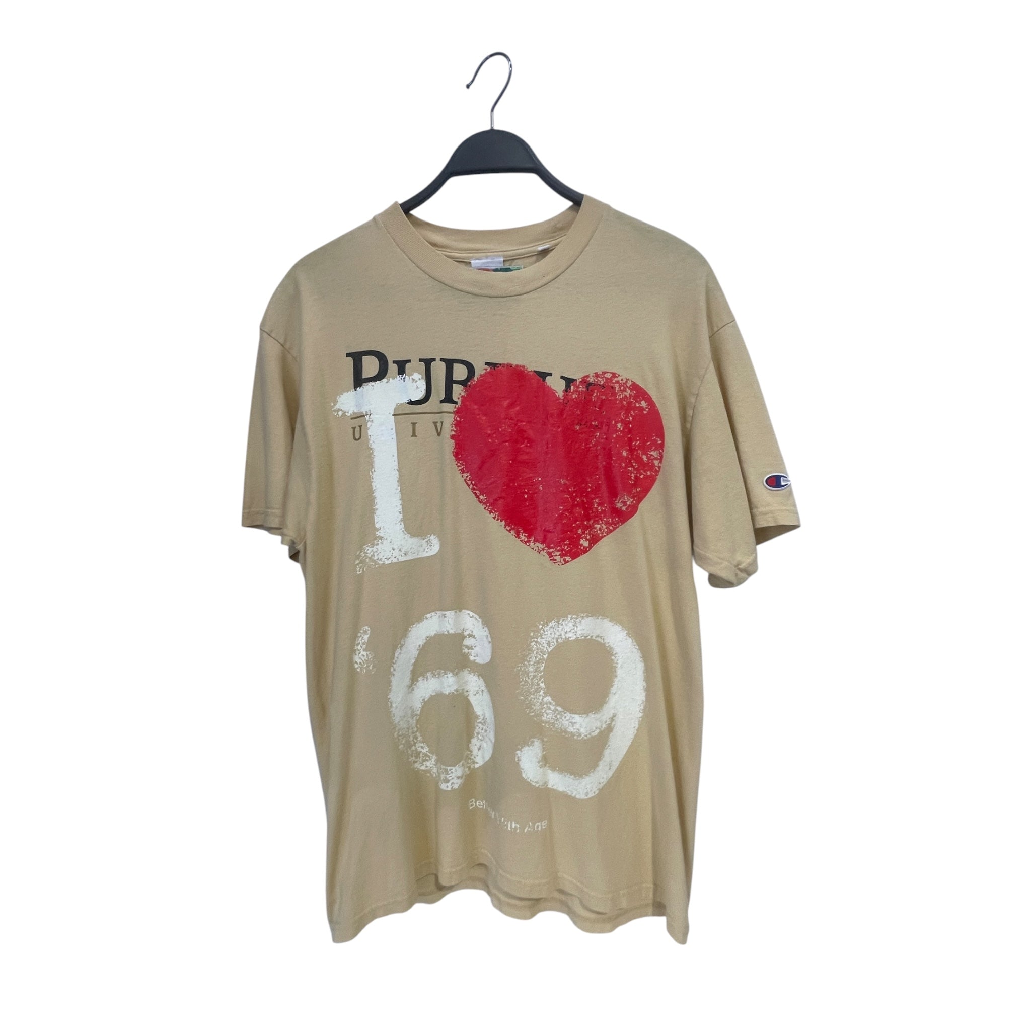 Better With Age/T-Shirt/L/Cotton/YEL/All Over Print/I Love 69 tee BWA view 1