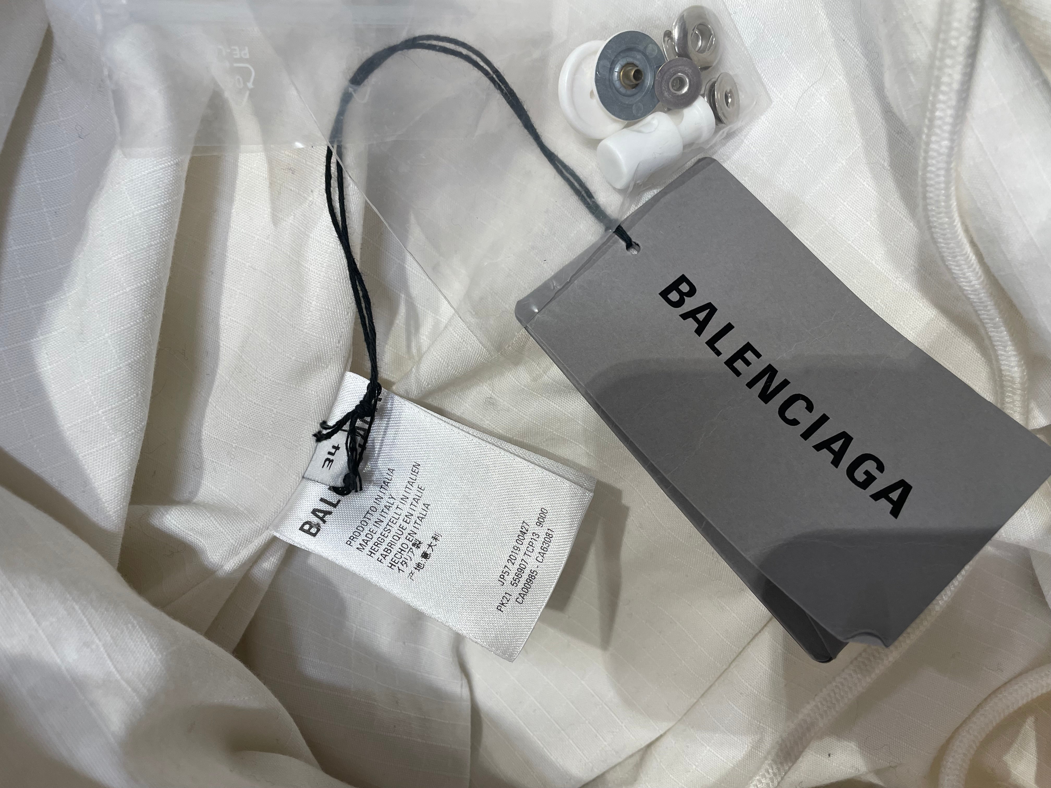 BALENCIAGA/Military Jkt/34/Cotton/WHT/M65 OVERSIZE view 4