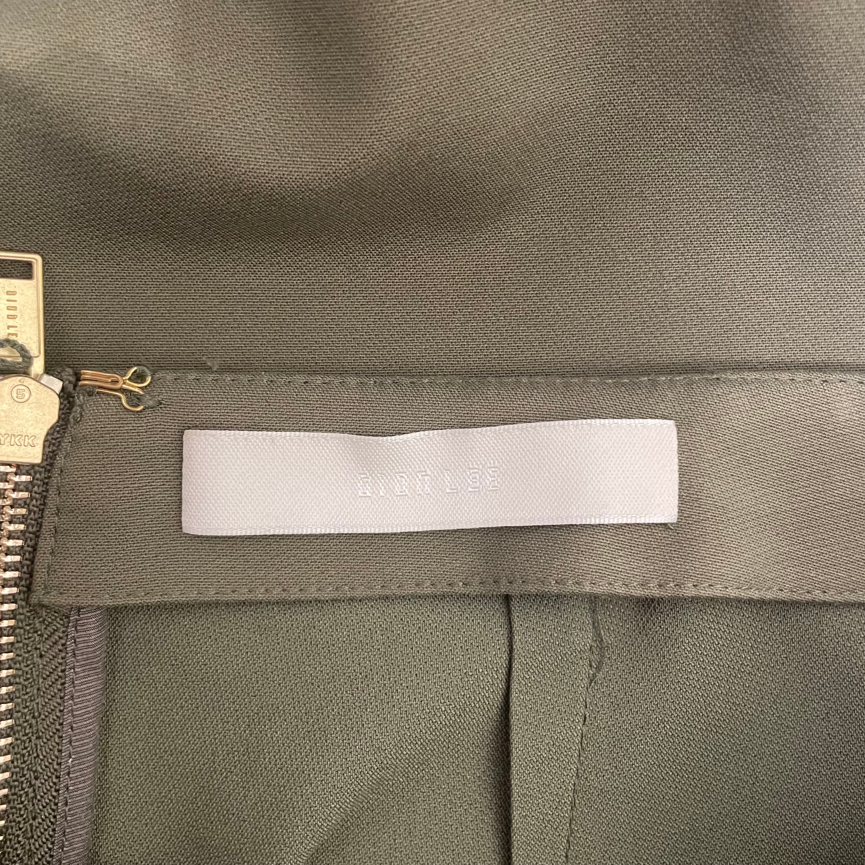DION LEE/Bottoms/10/Cotton/GRN/ view 3