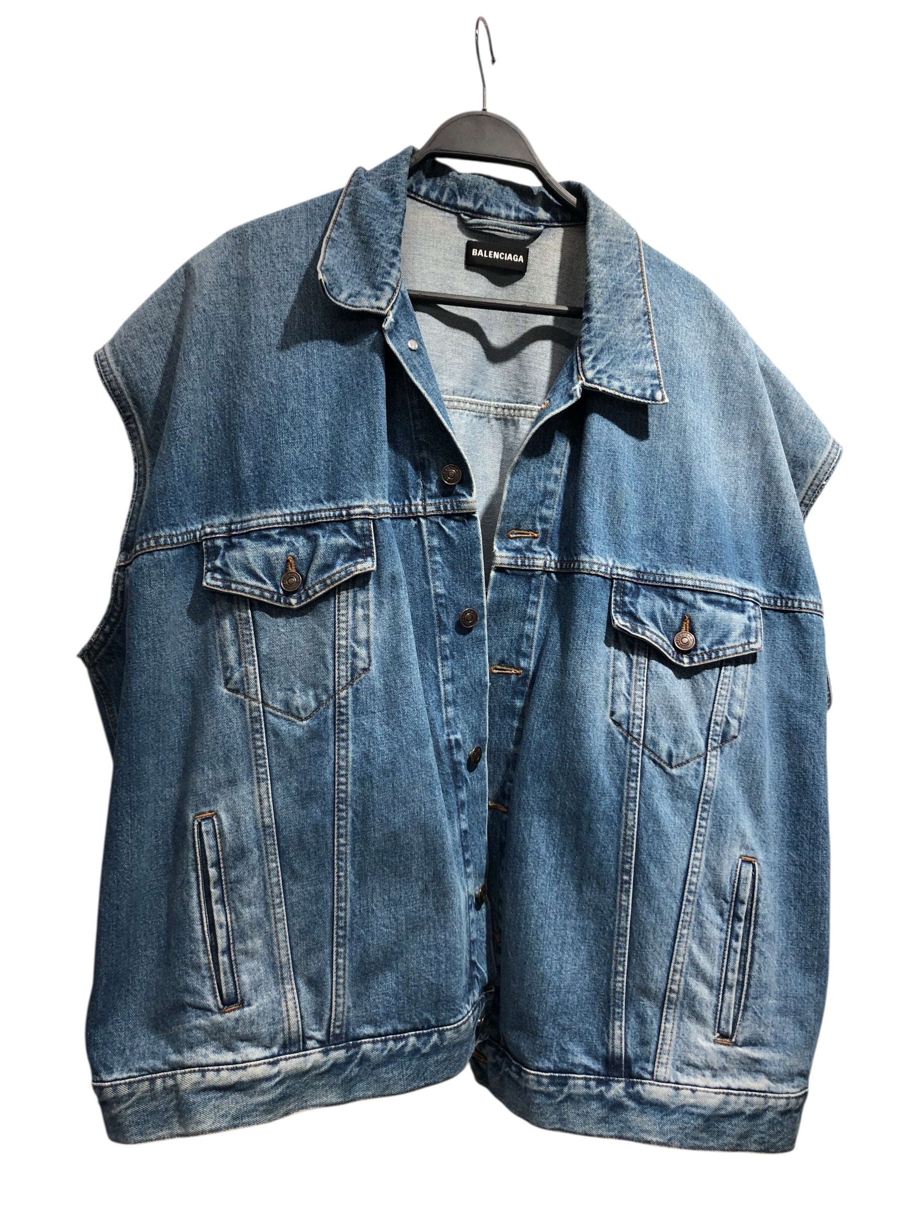 BALENCIAGA/Vest/M/Cotton/IDG/Balenciaga 2018 Vest view 1