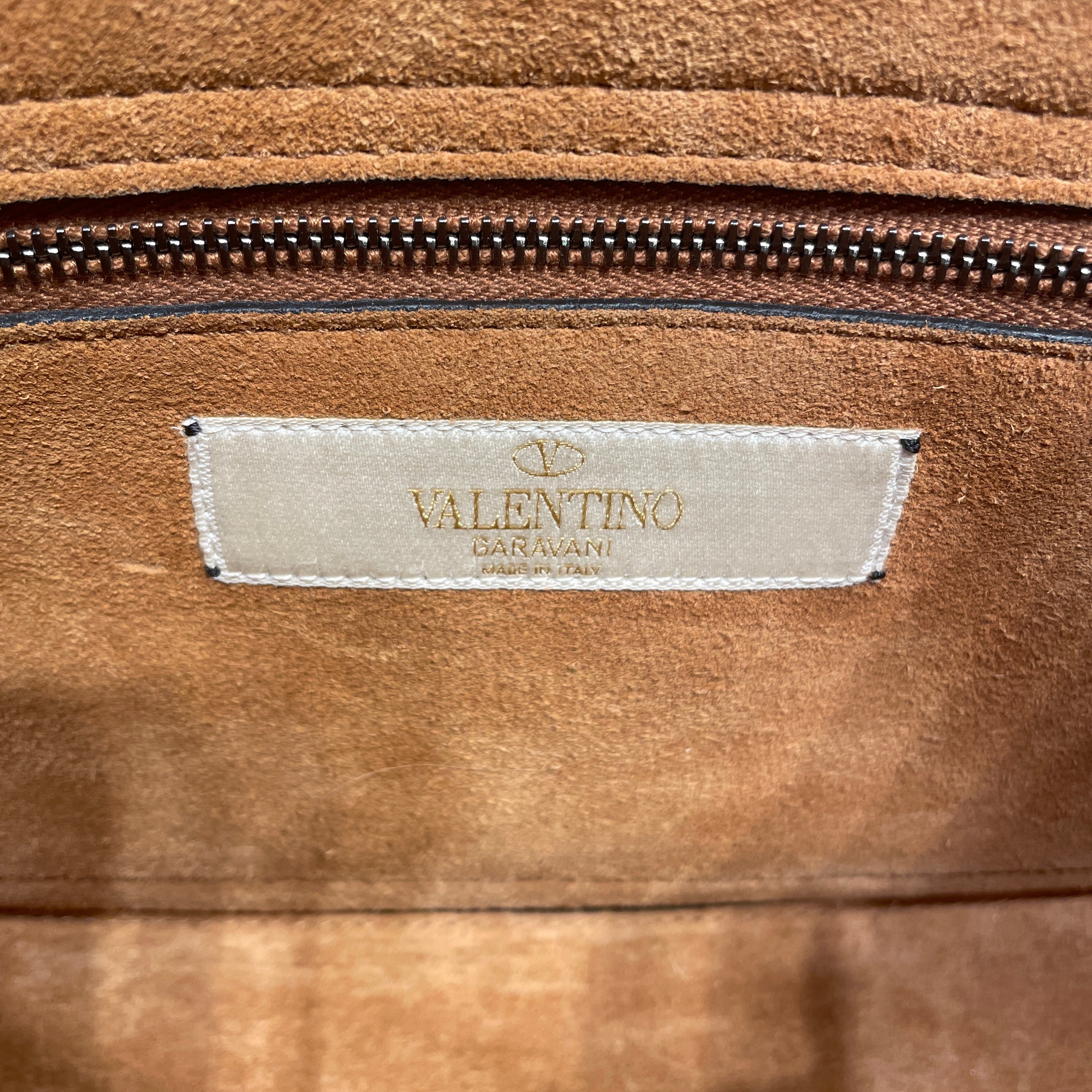 VALENTINO GARAVANI/Cross Body Bag/M/All Over Print/Leather/BRW/ view 3