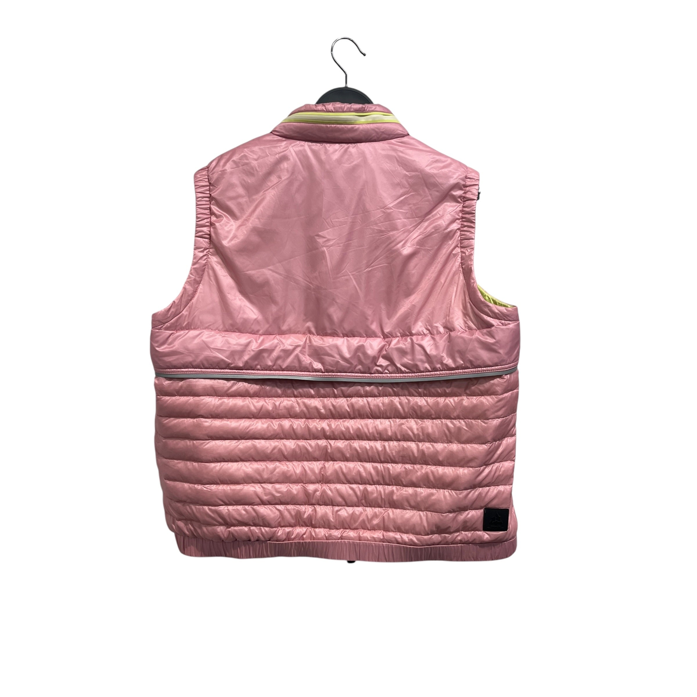 MONCLER/Puffer Vest/5/Nylon/PNK/YELLOW INNER LINING view 2