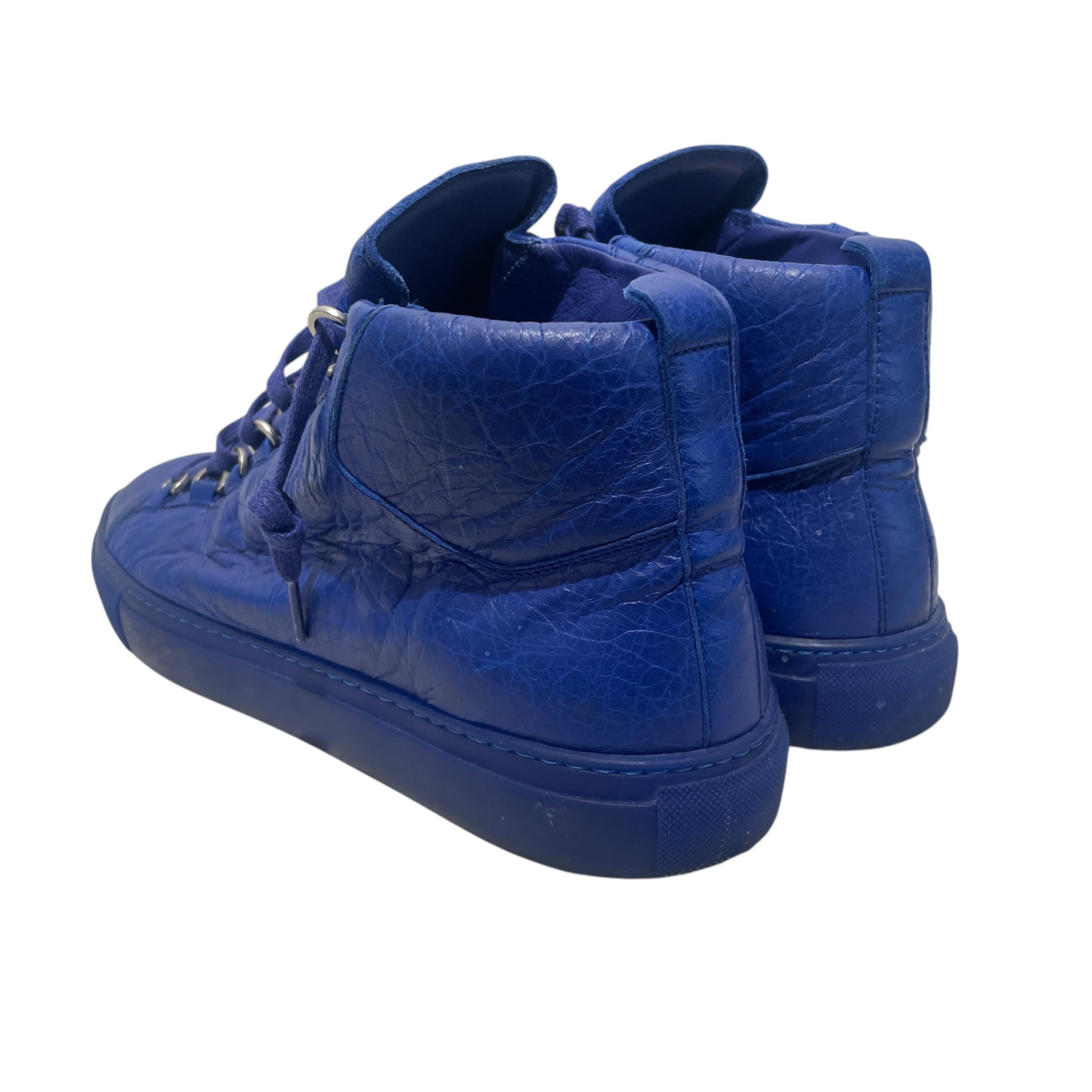 BALENCIAGA/Hi-Sneakers/EU 44/Leather/BLU/ARENAS view 2