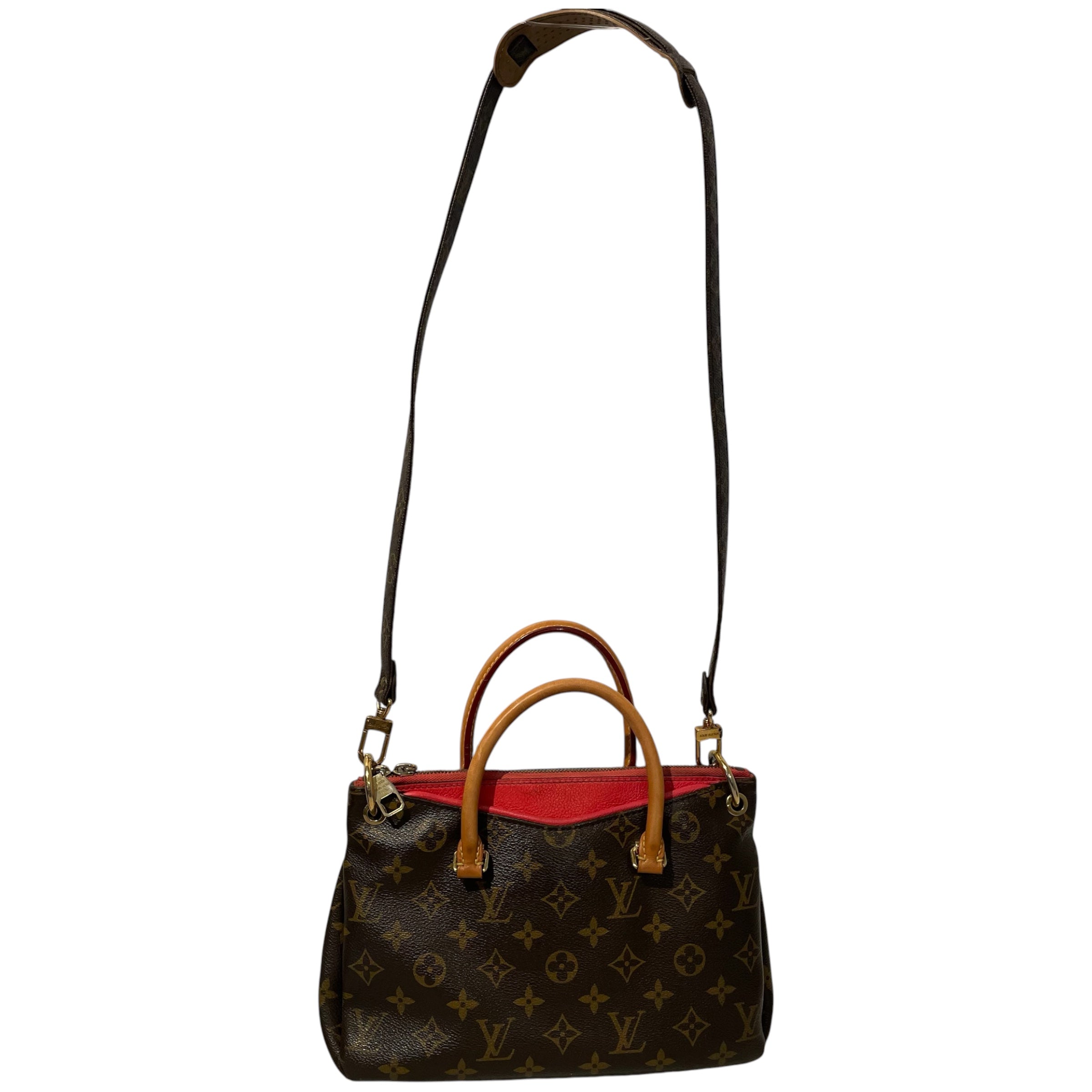 LOUIS VUITTON/Cross Body Bag/Monogram/Leather/BRW/SN4184 view 6