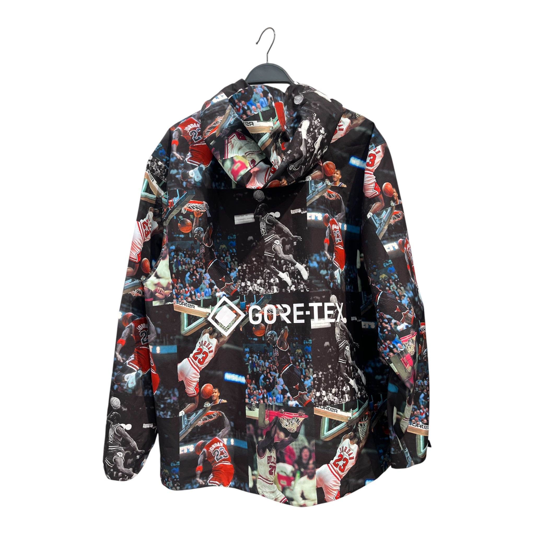 GORE-TEX/NIKE/Jacket/L/Gore-Tex/BLK/All Over Print/heritage jckt view 2