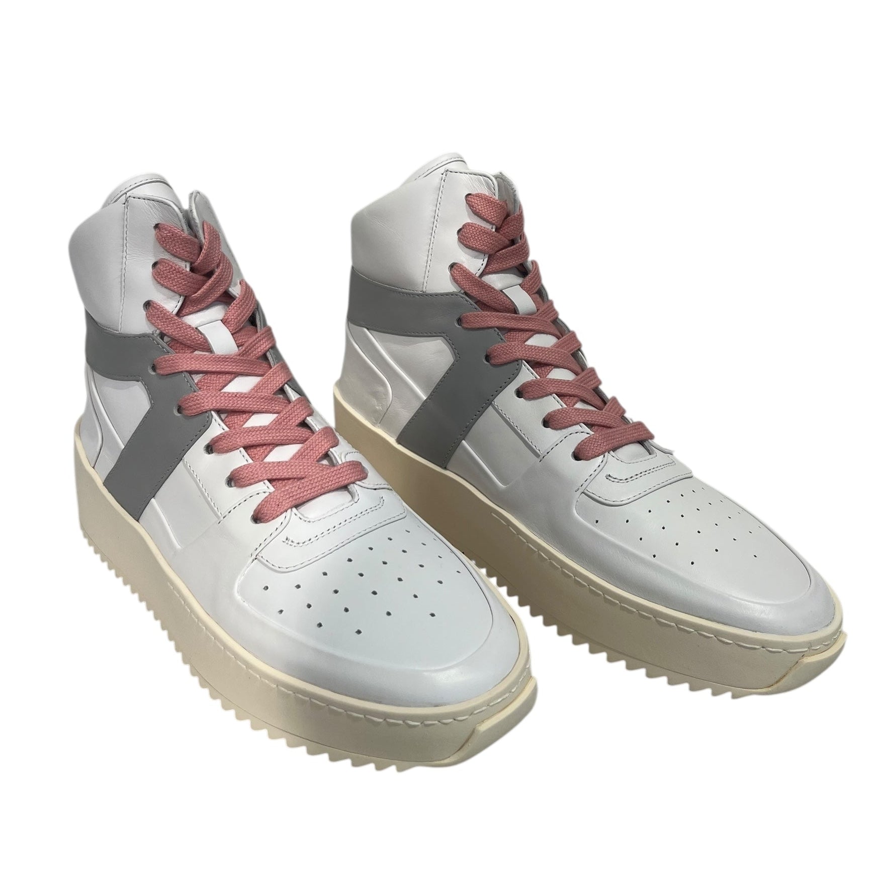 FEAR OF GOD/Hi-Sneakers/EU 39/Leather/WHT/Basketball view 1