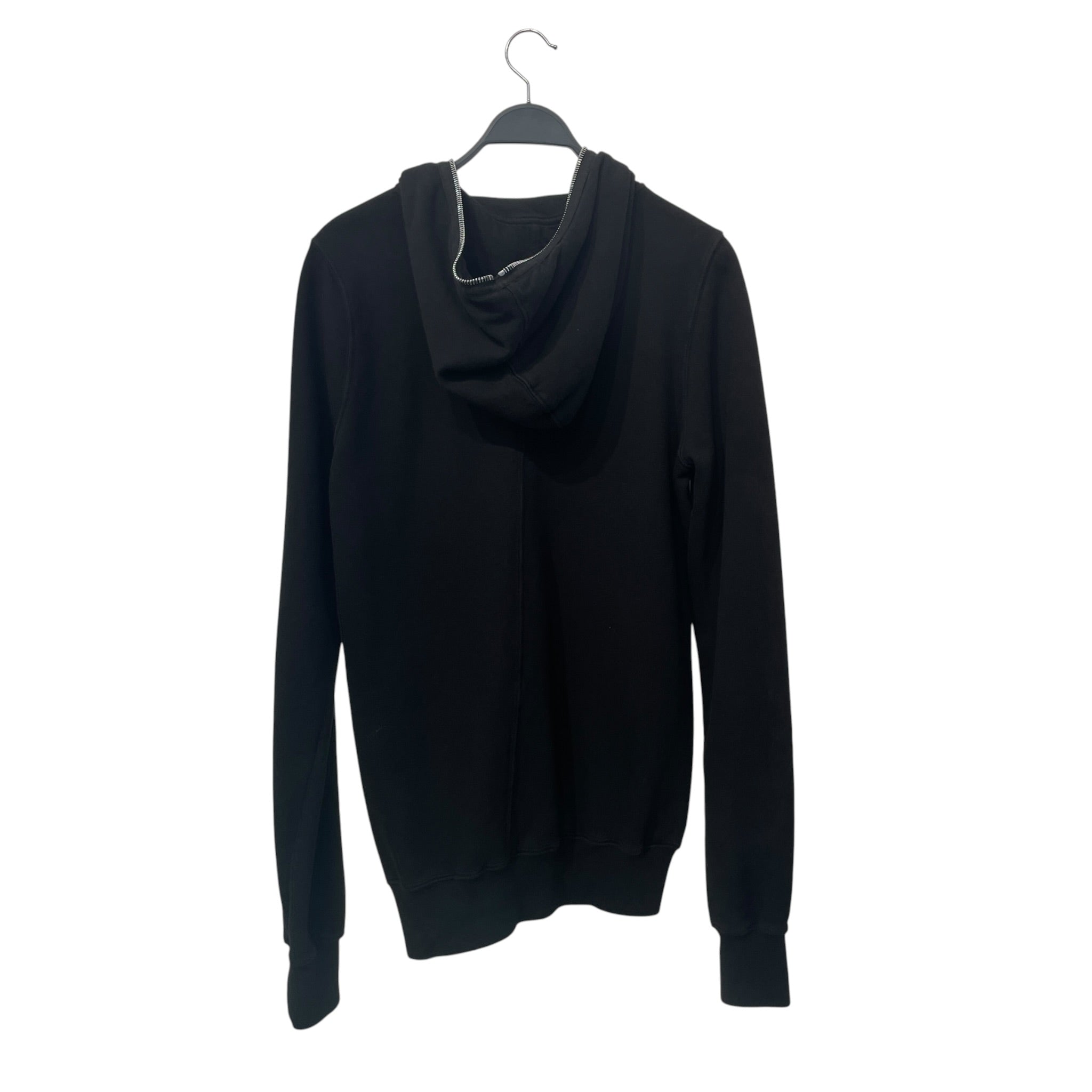 Rick Owens/Zip Up Hoodie/S/Cotton/BLK/Oversize/ view 2