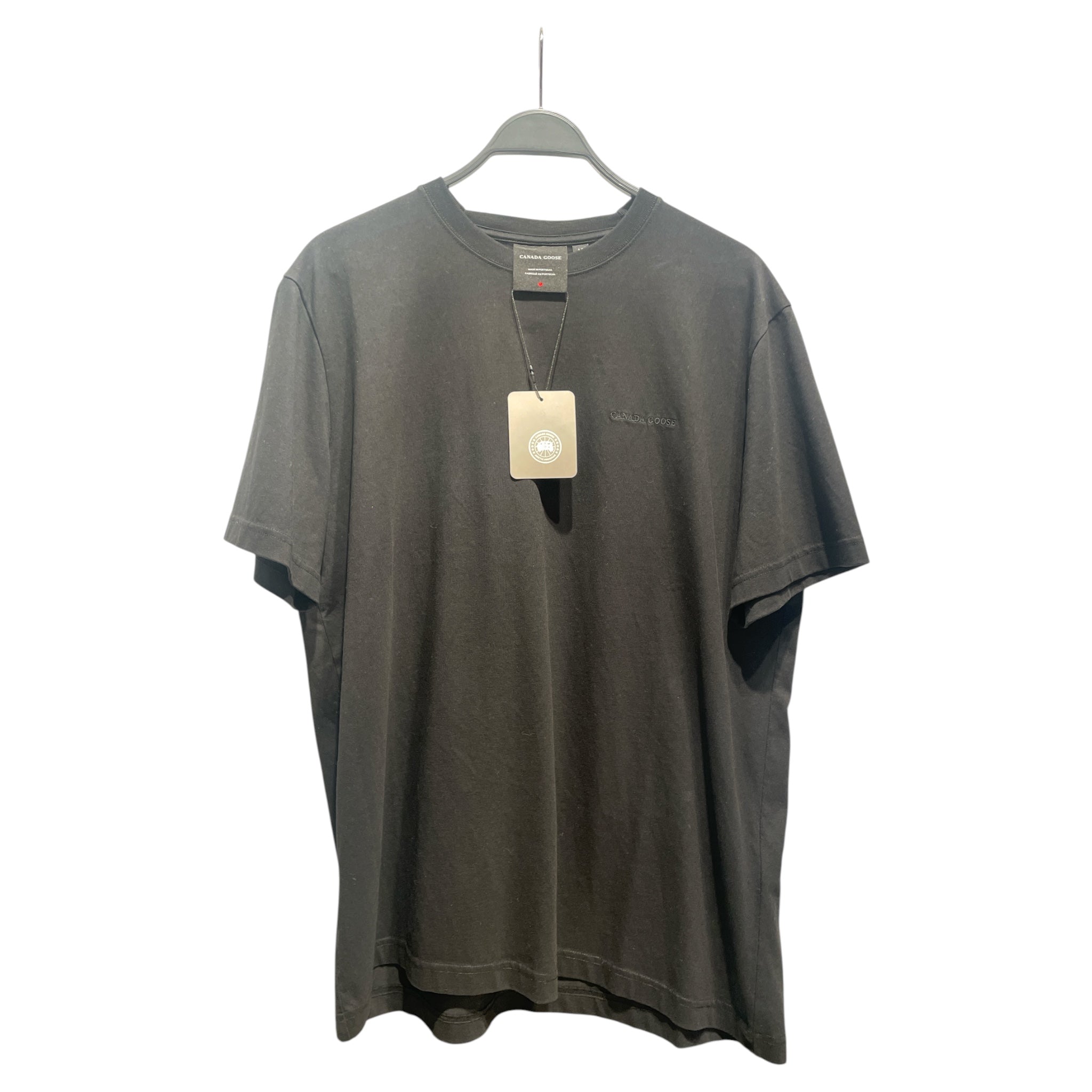 CANADA GOOSE/T-Shirt/L/Cotton/BLK/ALL BLACK ROAM TEE view 1