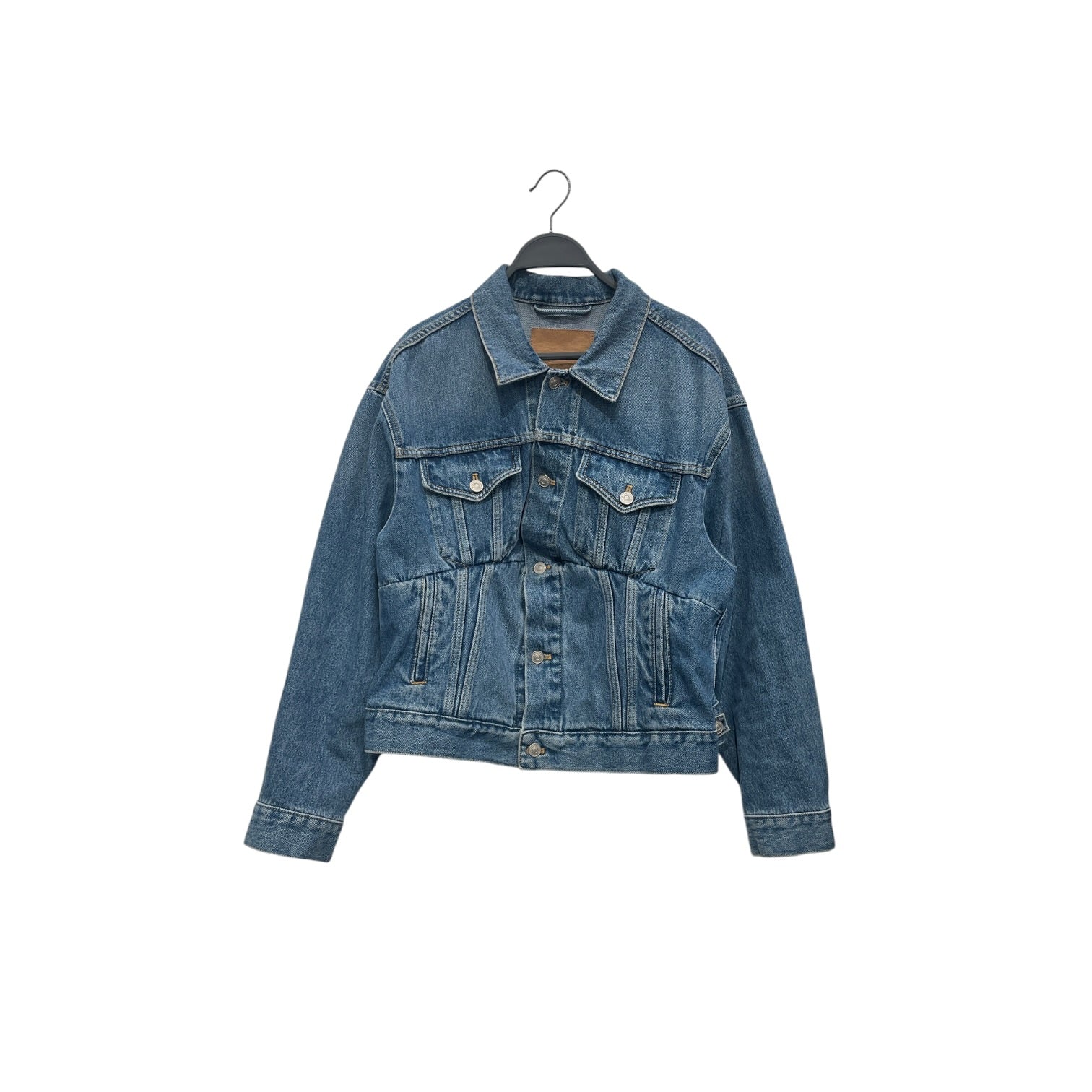 BALENCIAGA/Denim Jkt/34/Denim/BLU/swing jacket 2016 view 1