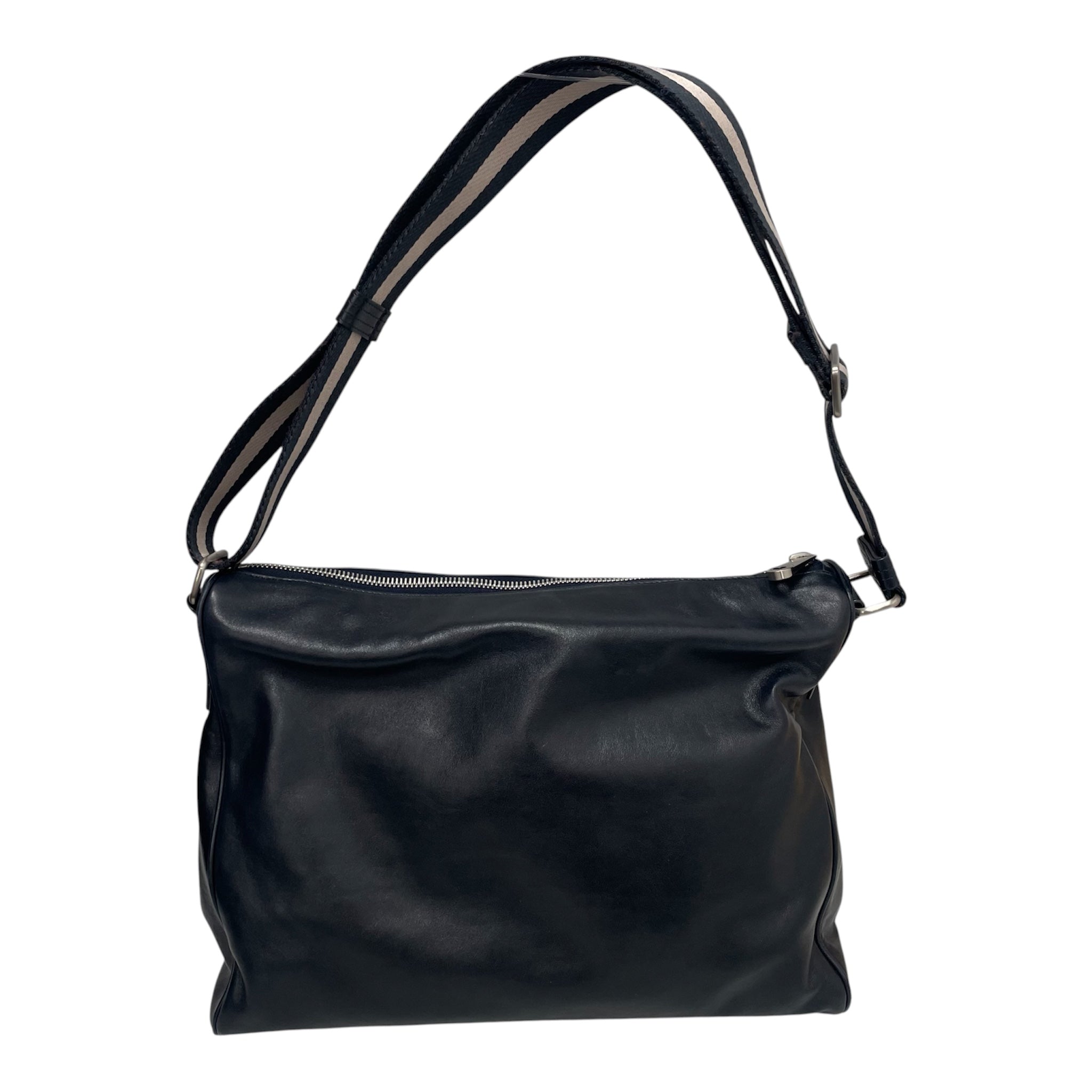 BALLY/Cross Body Bag/Leather/NVY/ view 2
