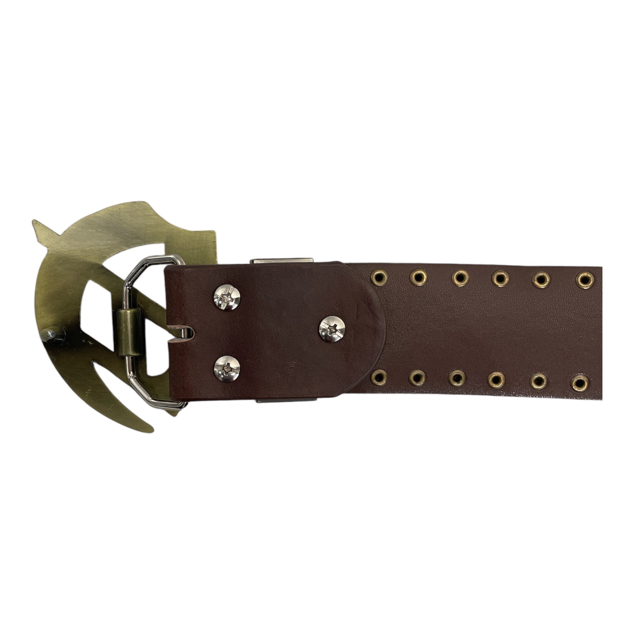 GODSPEED NEW YORK/Belt/Leather/BRW/M's/forged studded view 3