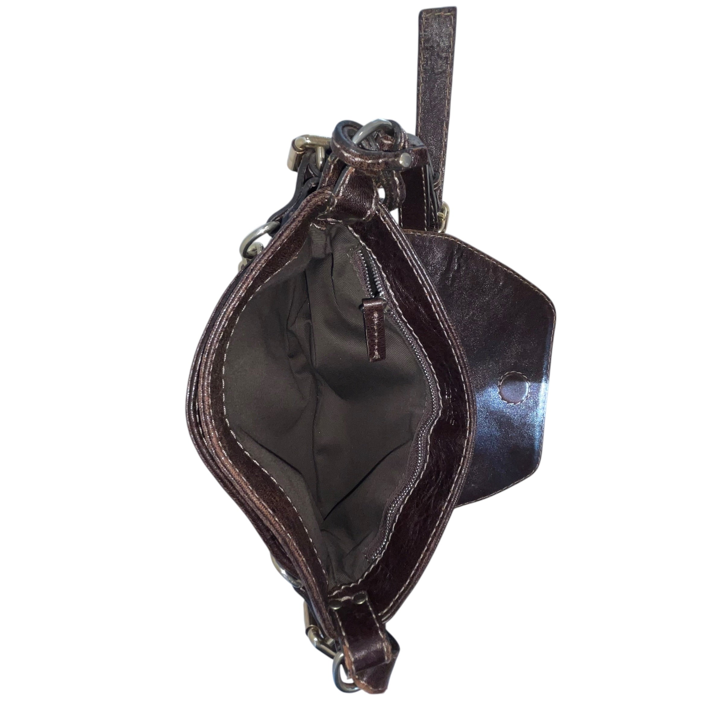 Chloe/Bag/Leather/BRW/CHAIN & LOCK ON FRONT view 4