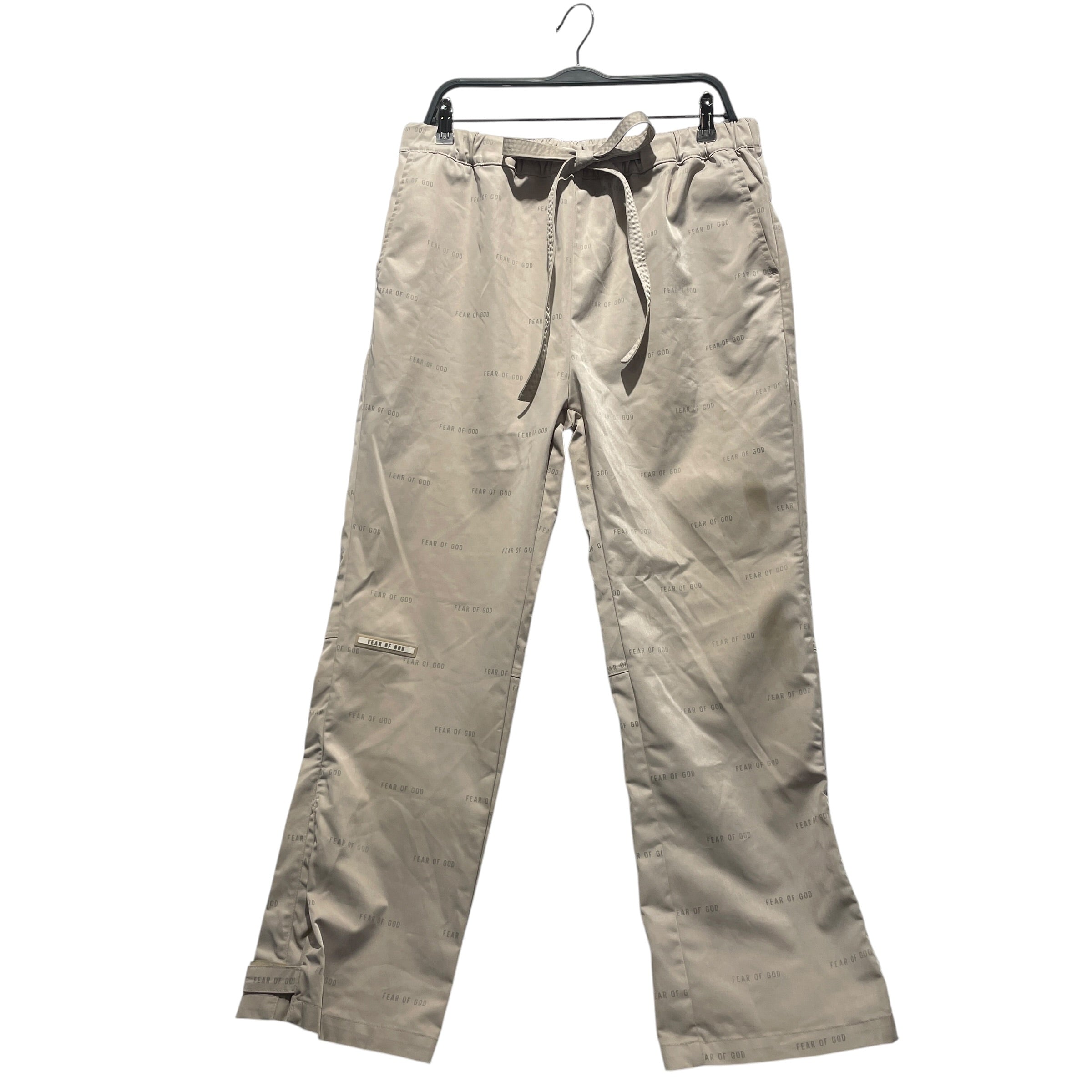FEAR OF GOD/Pants/XL/Nylon/CRM/Monogram/cream view 1