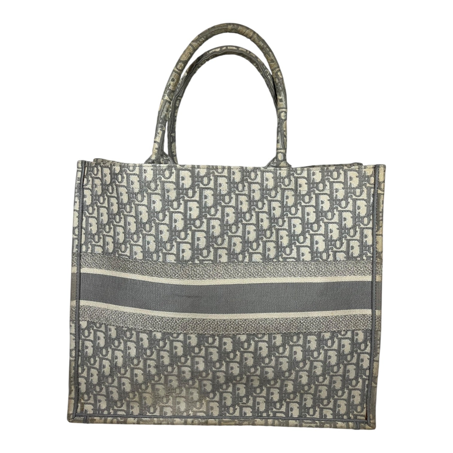 Christian Dior/Tote Bag/Monogram/GRY/Book Tote view 2